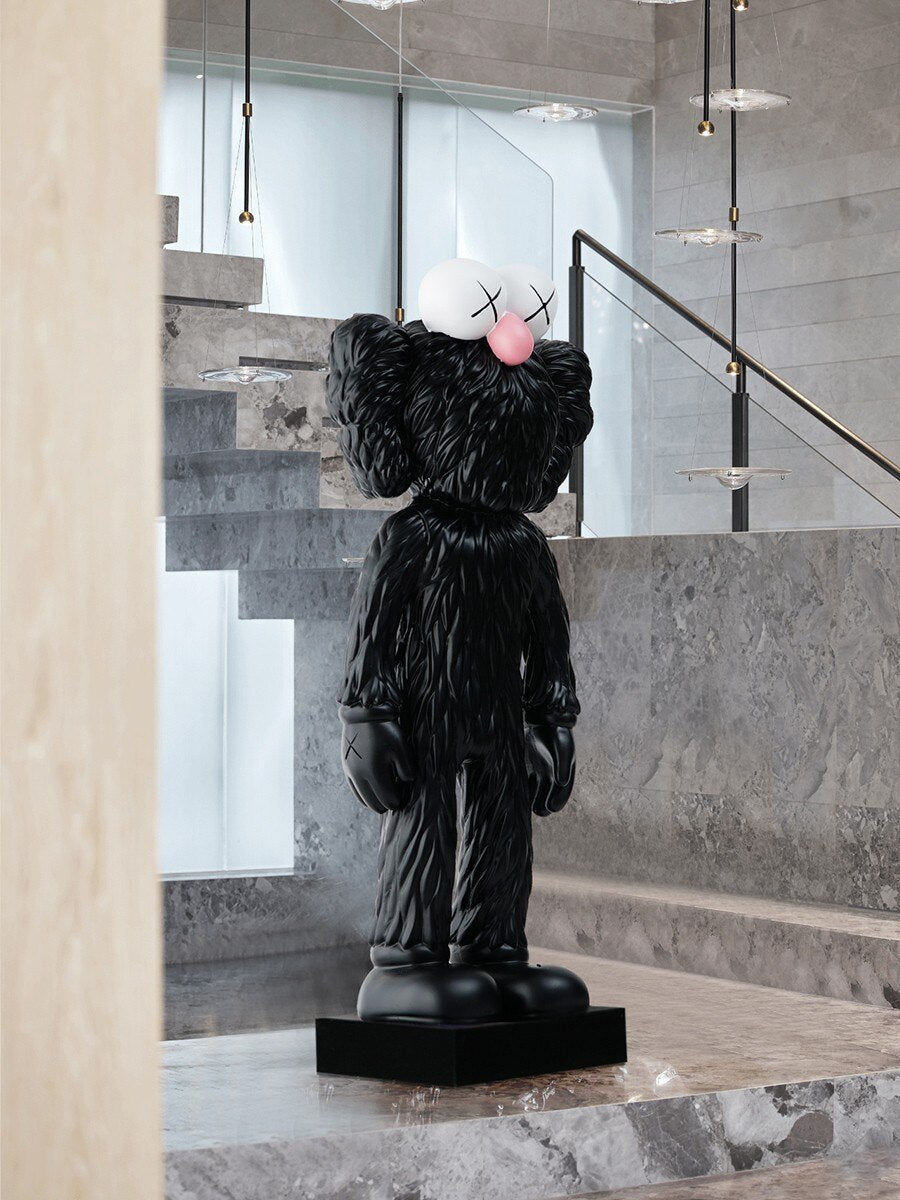 KAWS Open Edition Statue - BFF Inspired Collectible Art Figure for Home Decor & Gift Giving