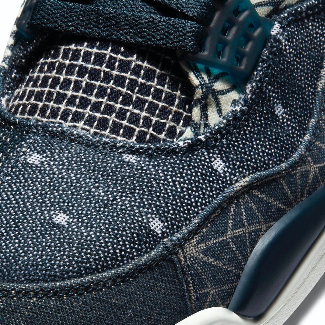 Air Jordan 4 Retro SE Sashiko Basketball Shoes - Men's High-Top Sneakers for Casual Wear & Street Style | Perfect for Basketball, Gym, and Everyday Fashion