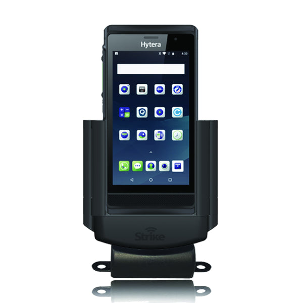 Hytera PNC550 Single Bay Desktop Charger for Two-Way Radios - Fast Charging Station for Business & Emergency Communication - Perfect for Offices, Warehouses, and Security Teams