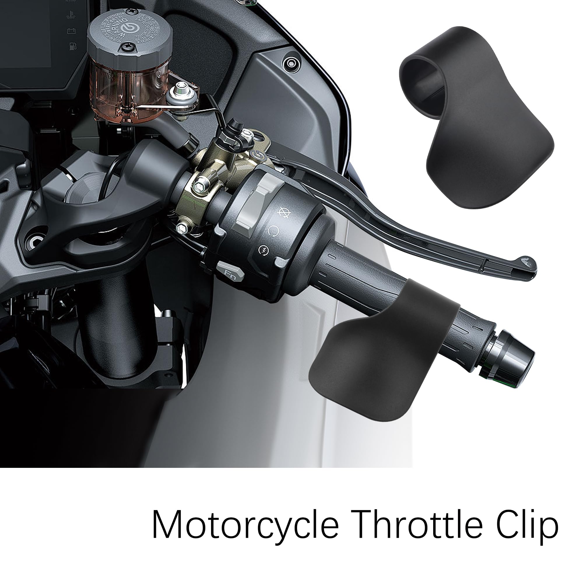Universal Motorcycle Cruise Control - Anti-Slip Throttle Assist for Men & Women | Easy Highway Riding