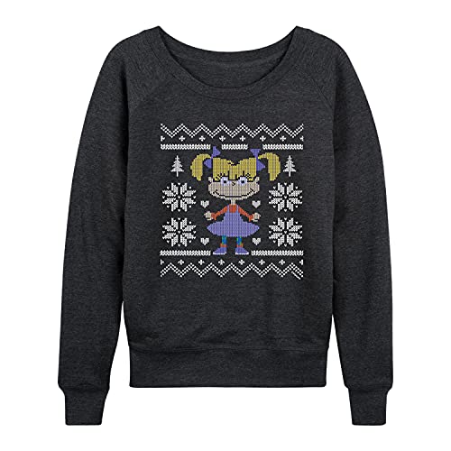 Angelica Ugly Sweater - Heather Charcoal