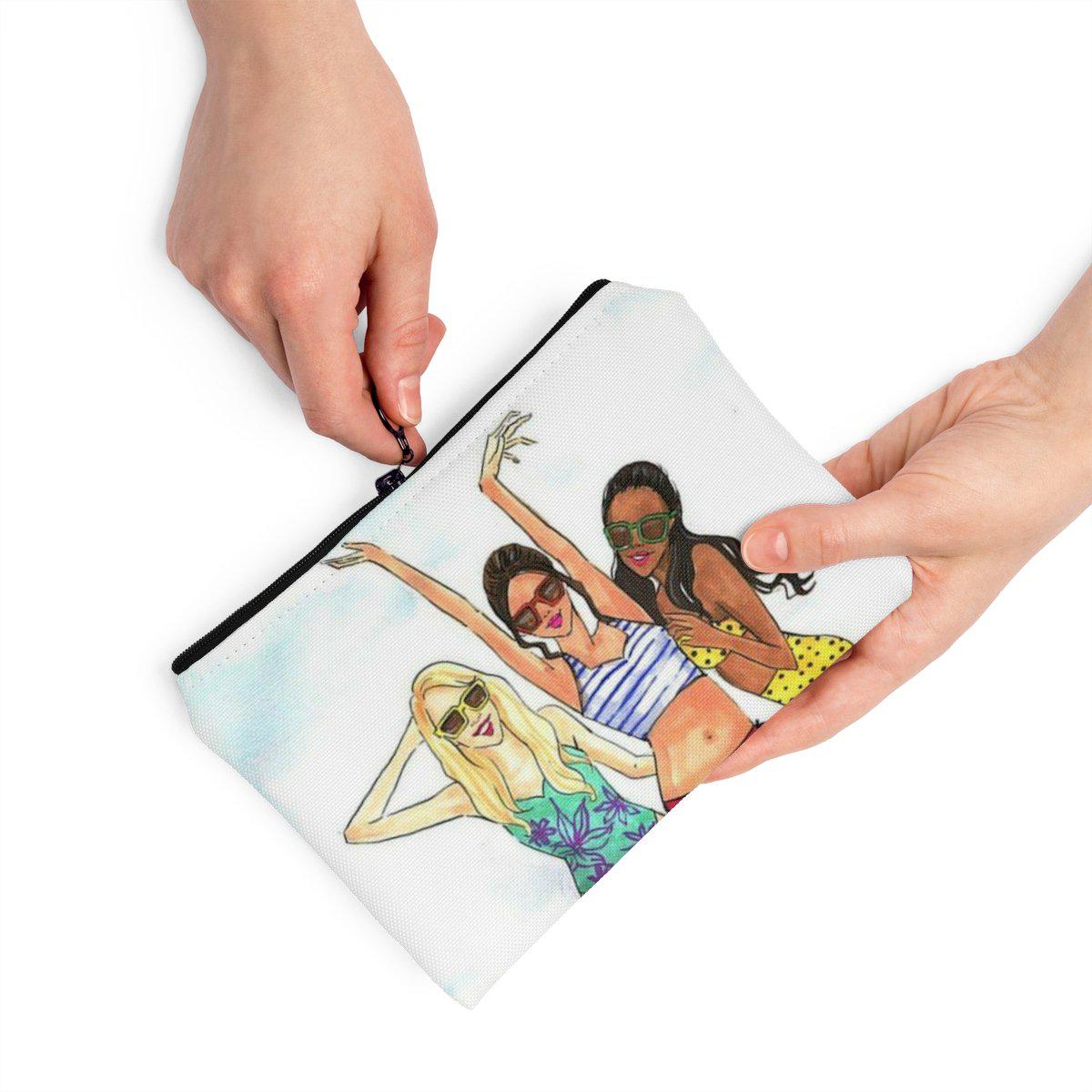 Waterproof Beach Pouch for Women - Stylish Design 2 | Perfect for Swimming, Vacation & Summer Essentials Storage