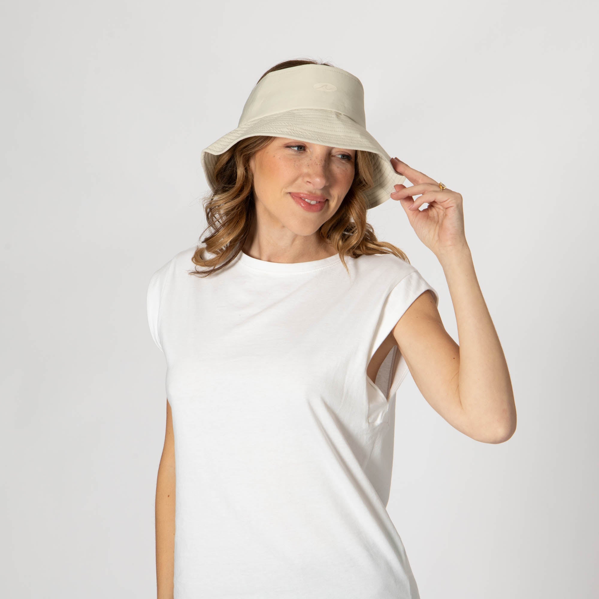 Full Brim Visor with Open Crown - UV Protection Sun Hat for Outdoor Activities, Hiking, Fishing & Gardening