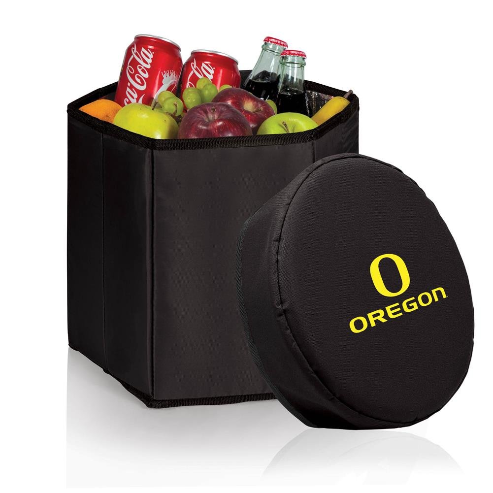 PICNIC TIME NCAA Bongo Portable Soft Cooler & Seat - Insulated Beach Cooler Tote Bag with Shoulder Strap - Collapsible Cooler for Picnics, Tailgating & Outdoor Events