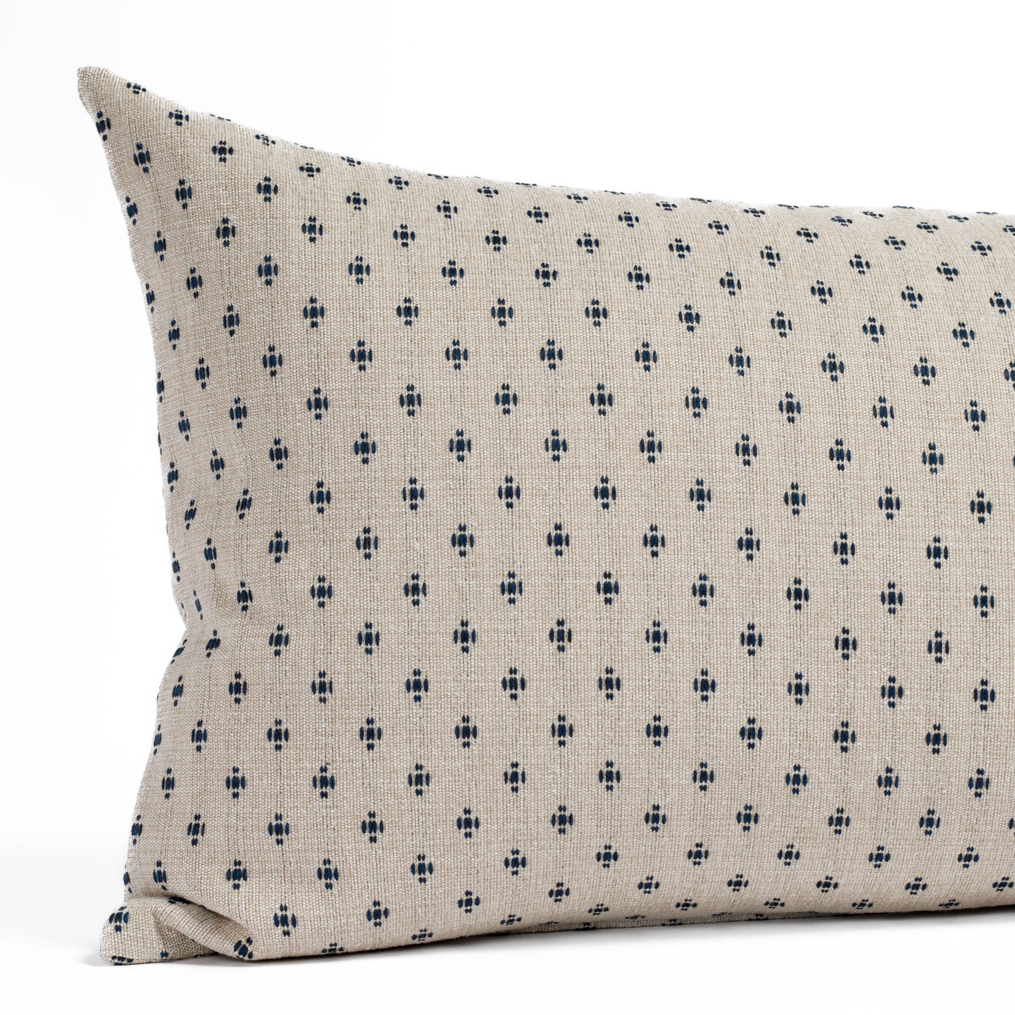 16x42 Navy Blue Bolster Pillow for Couch, Bed & Sofa - Comfortable Support for Reading, Lounging & Sleeping