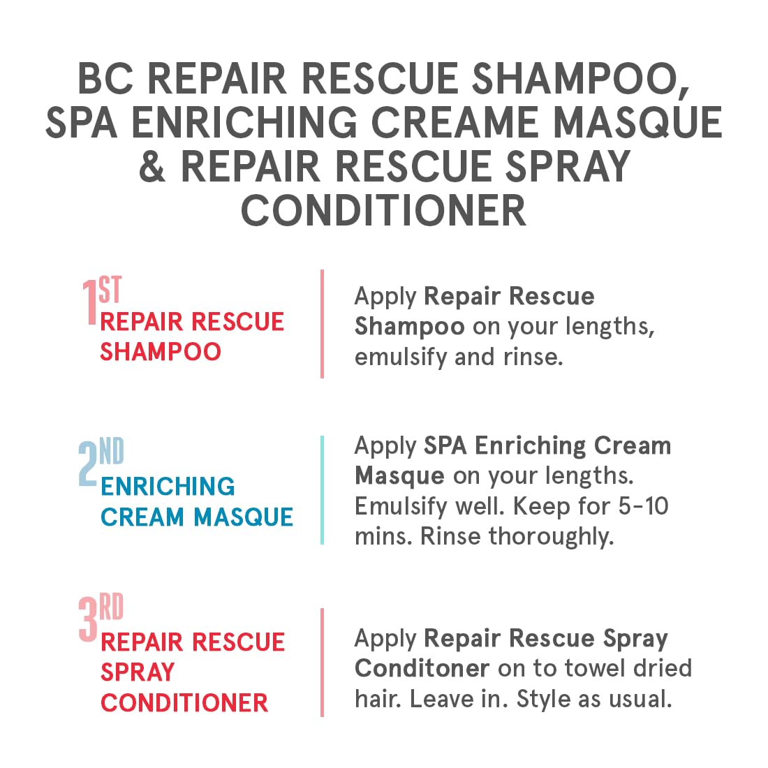 Schwarzkopf Professional Bonacure Repair Rescue Shampoo with Arginine - 250ml | Damaged Hair Treatment for Dry, Brittle Hair | Salon-Quality Repair & Hydration for Home Use