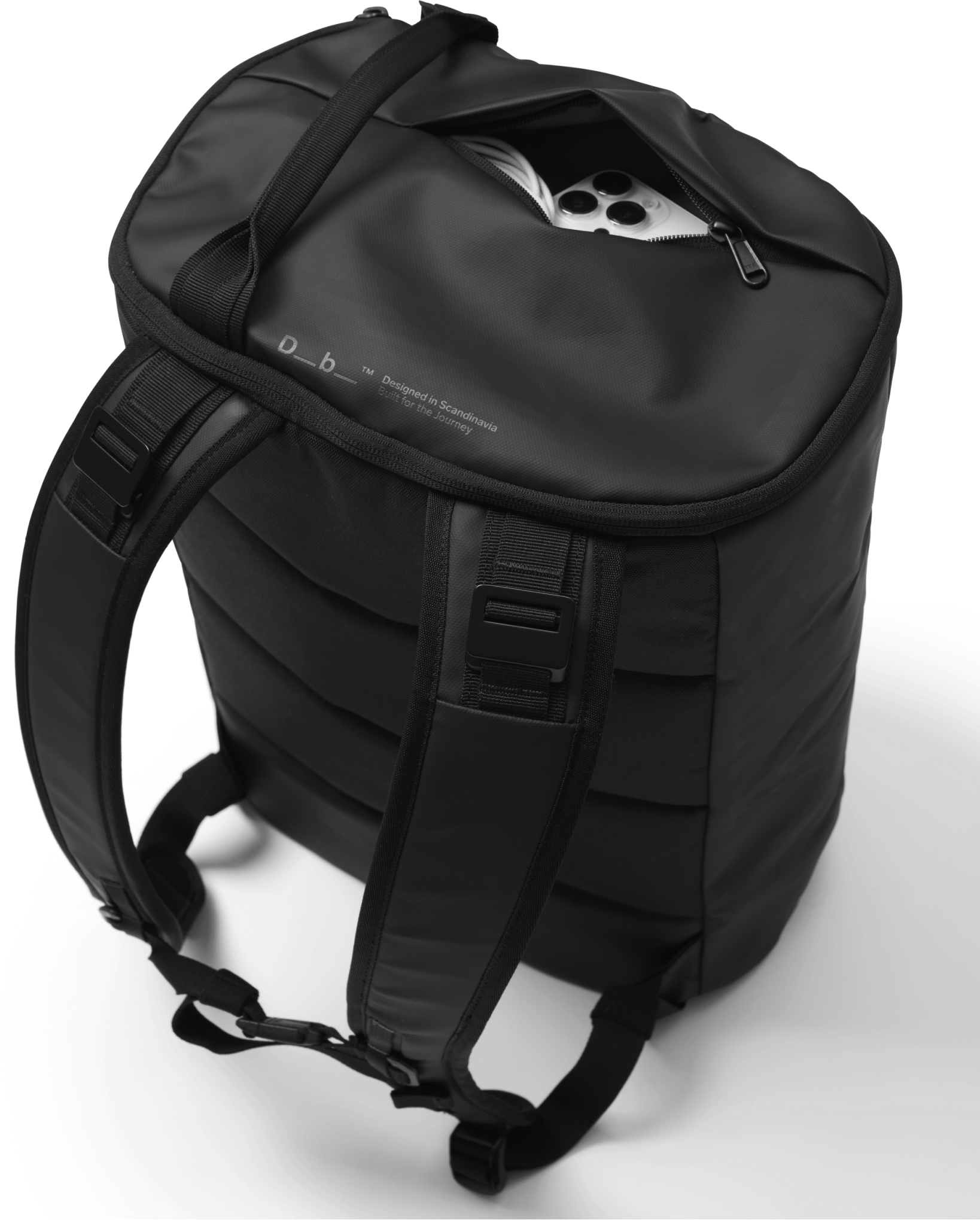 DB Journey Roamer Duffel Backpack 25L - Waterproof Travel Backpack for Men & Women - Perfect for Hiking, Gym, Camping & Weekend Getaways