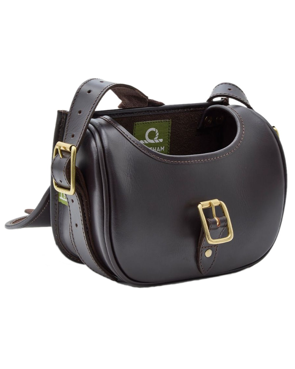 Premium Pull-Up Leather Cartridge Bag by Chatham - Durable & Stylish for Hunting, Shooting & Outdoor Adventures