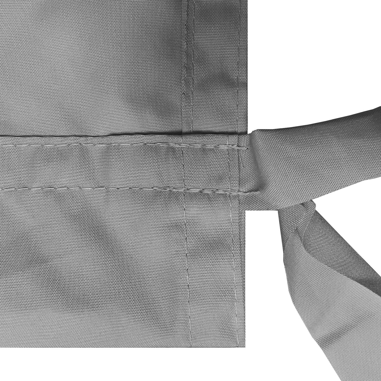 Alion Home 12' x 9' Waterproof Pergola Cover - Universal Replacement Canopy for Outdoor Pergolas, Grey - Perfect for Patio, Deck, and Garden Shade Protection