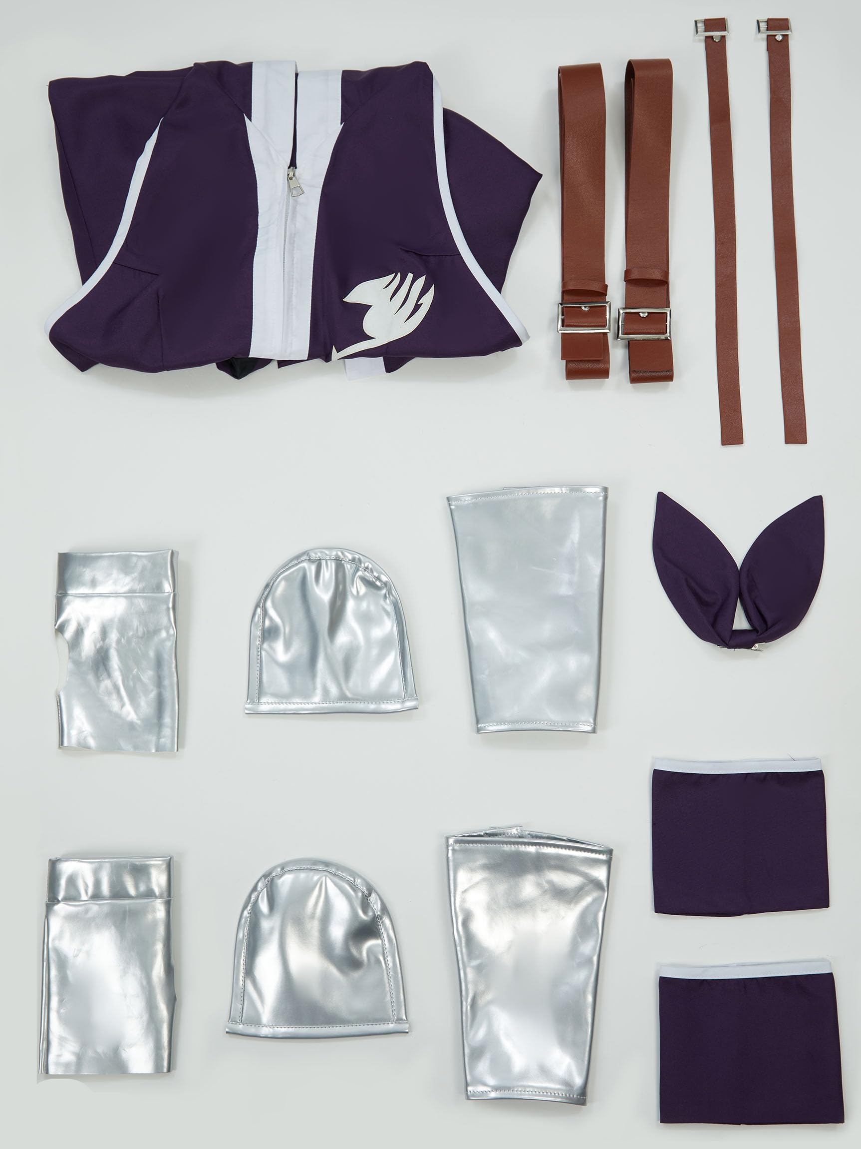 Miccostumes Women's Anime Cosplay Costume - Master Purple Outfit for Halloween, Comic Con & Cosplay Events | High-Quality Anime Character Dress Up
