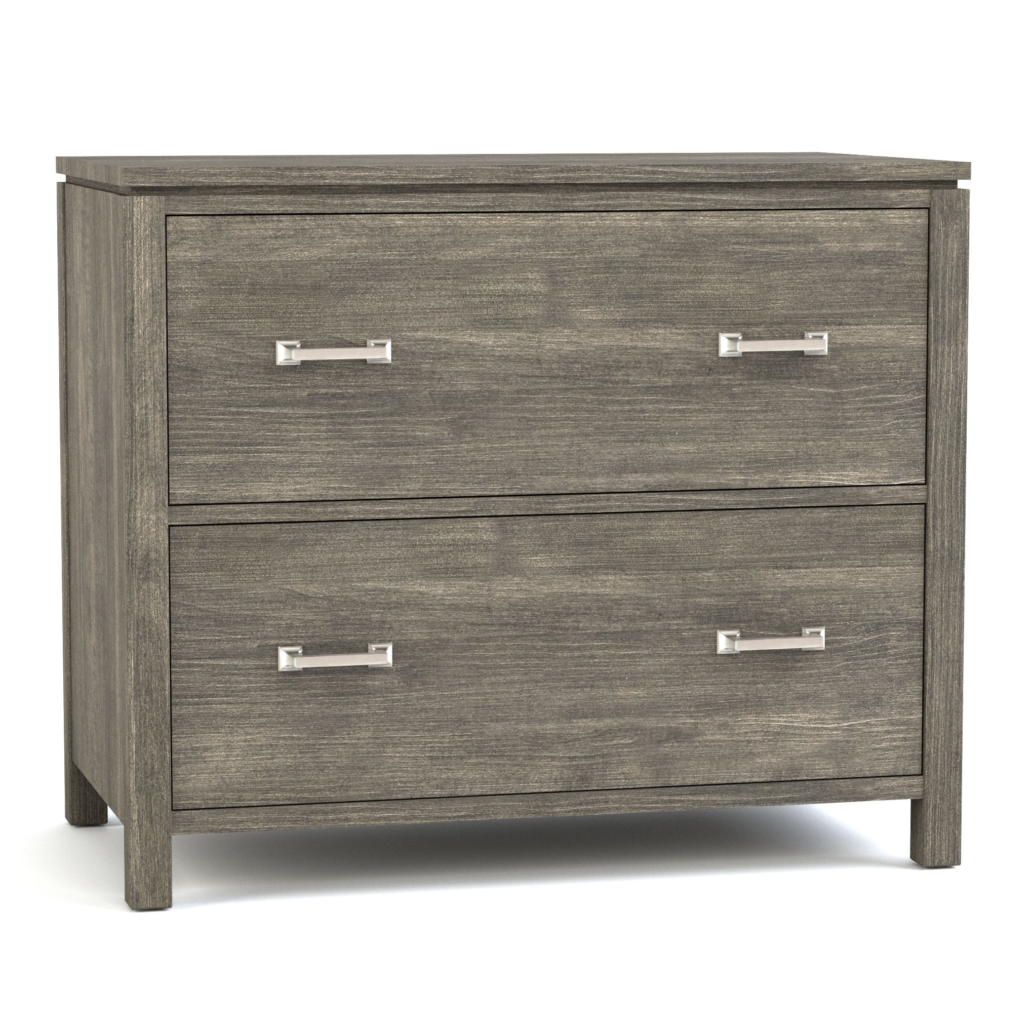 Dwyer Two Drawer File Cabinet - Metal Office Storage Solution for Documents & Folders - Perfect for Home Office, School, or Workplace Organization