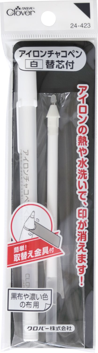 Clover Iron Chalk Pen White Refill - Premium Chalk Marker Refills for Whiteboards, Glass, & Chalkboards - Ideal for Restaurants, Cafes, and Classroom Use