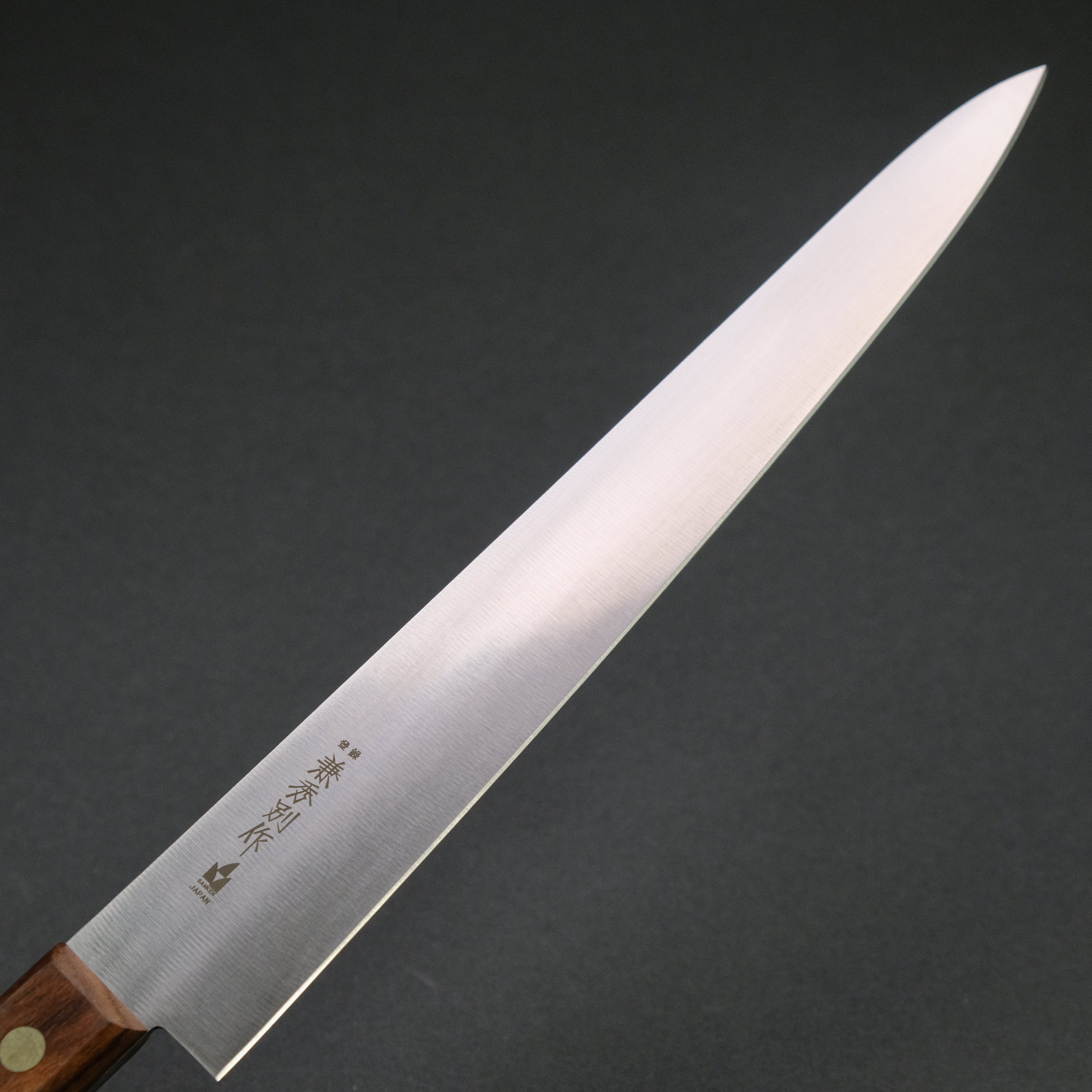 Premium Kanehide Bessaku Sujihiki 270mm Japanese Slicing Knife with Rosewood Handle - Perfect for Sushi, Sashimi & Meat Carving