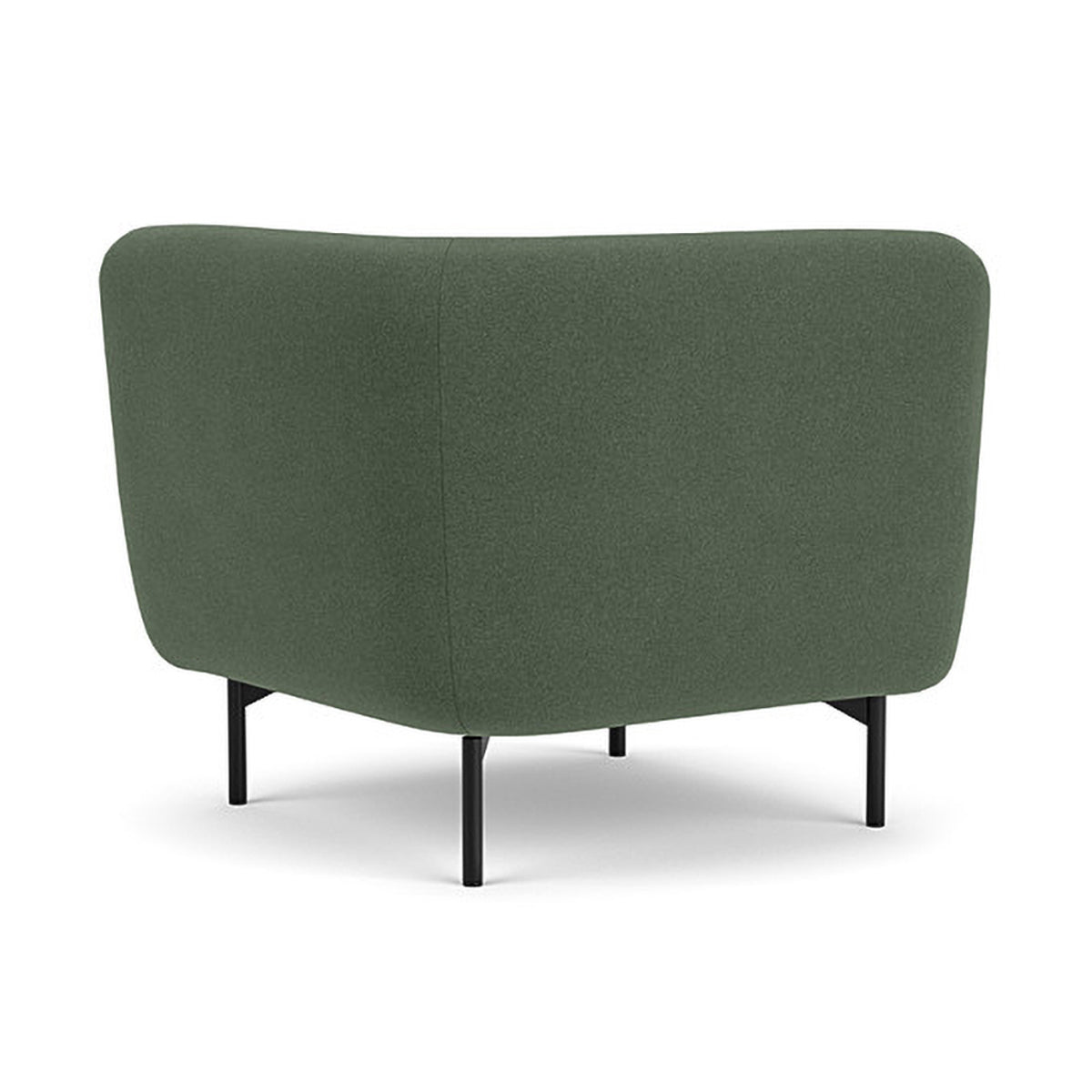 Alfred Fabric Modular Sofa - Left 1 Seater Sectional Couch for Living Room, Lounge & Small Spaces | Modern Comfortable Furniture for Apartments & Home Decor