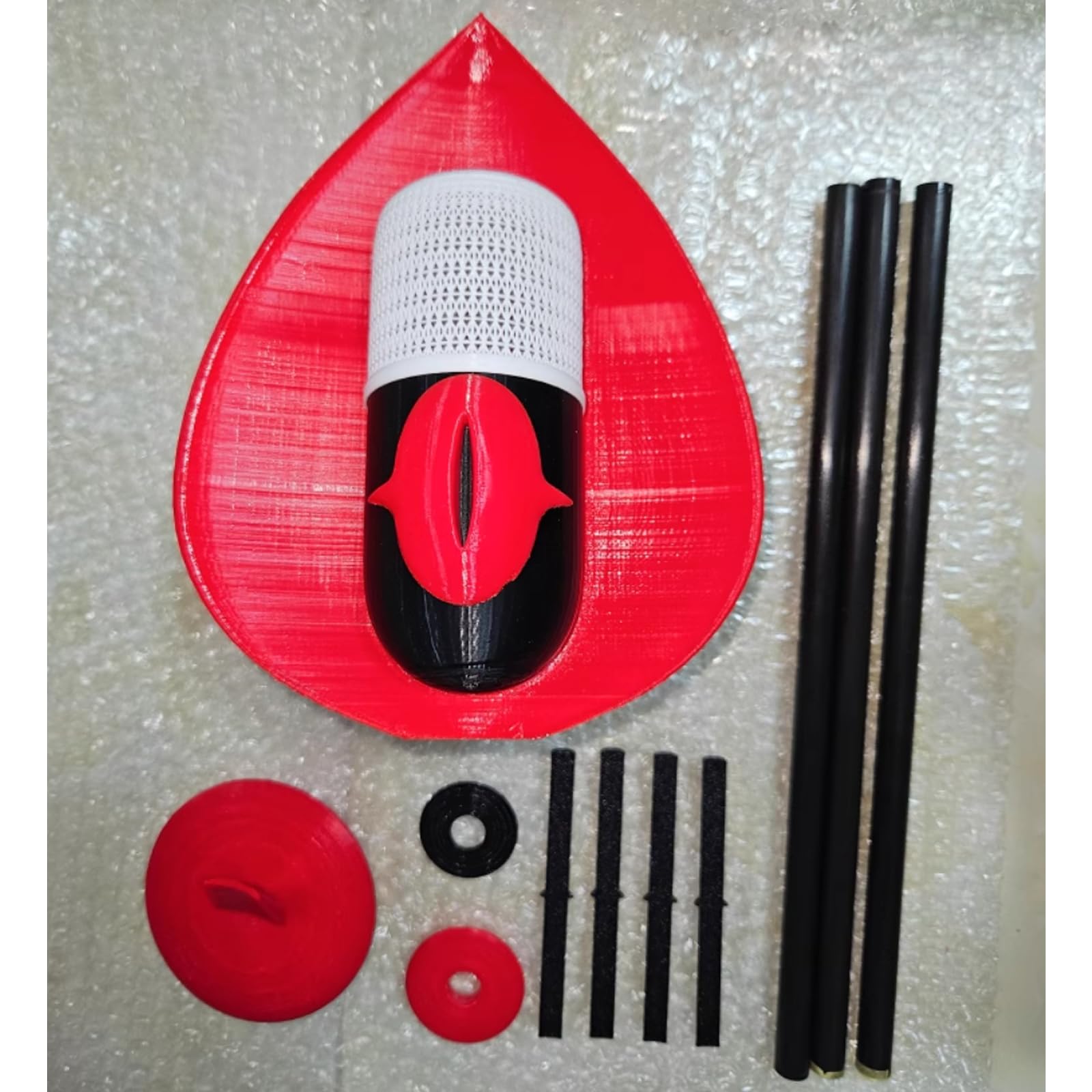 Alastor Cosplay Cane - Anime Walking Stick Prop for Hazbin Hotel Costume Accessories | Perfect for Conventions, Halloween & Cosplay Events