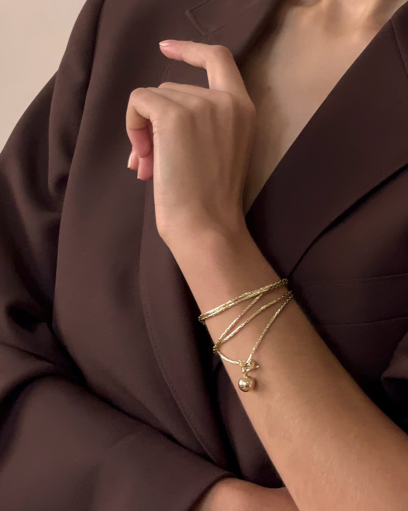 Elegant Constance Wrap Chain Necklace for Women - Gold & Silver Plated Layered Chain Jewelry - Perfect for Daily Wear, Parties & Gifts