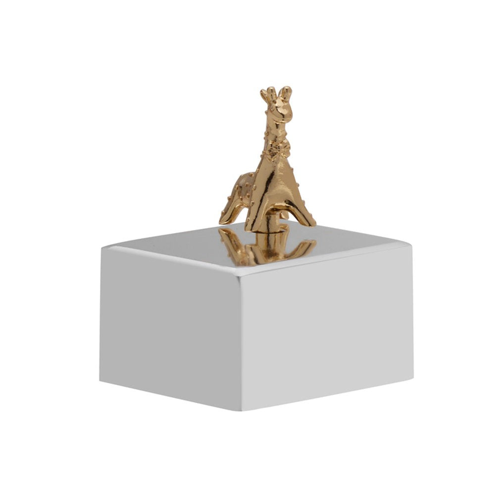 Baby Giraffe Music Box - Handcrafted Wooden Musical Toy with Soothing Lullabies for Newborns & Toddlers | Perfect Nursery Decor, Baby Shower Gift & Bedtime Soother