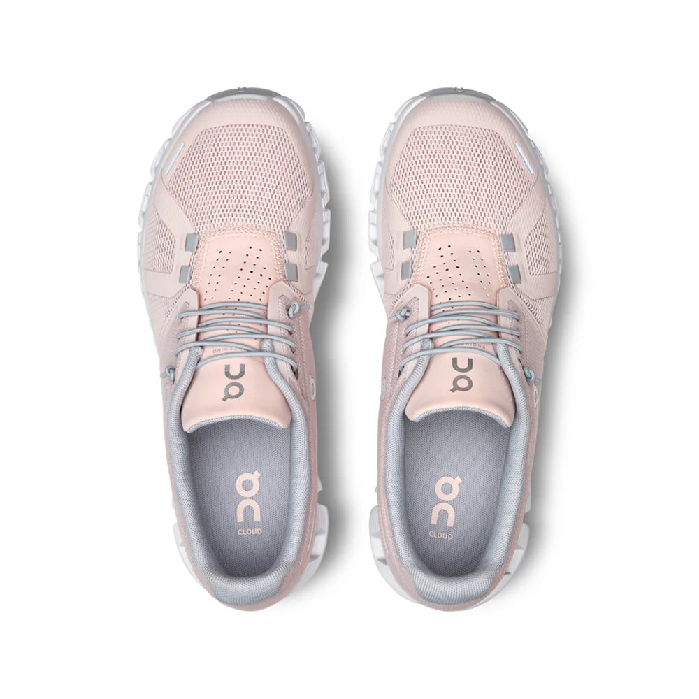 ON Women's Cloud 5 Running Shoes - Lightweight & Comfortable Sneakers for Women (Shell/White) | Perfect for Jogging, Gym Workouts & Everyday Wear
