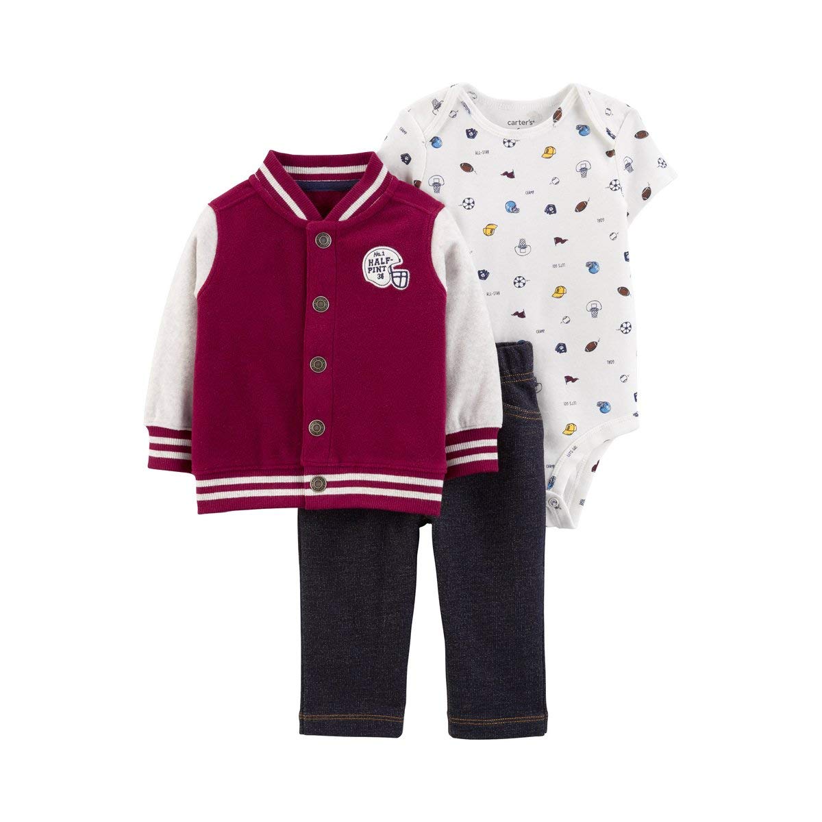 Carter's Baby Boys' Clothes - Soft & Comfortable Outfits for Newborns & Toddlers | Perfect for Everyday Wear, Playtime & Special Occasions