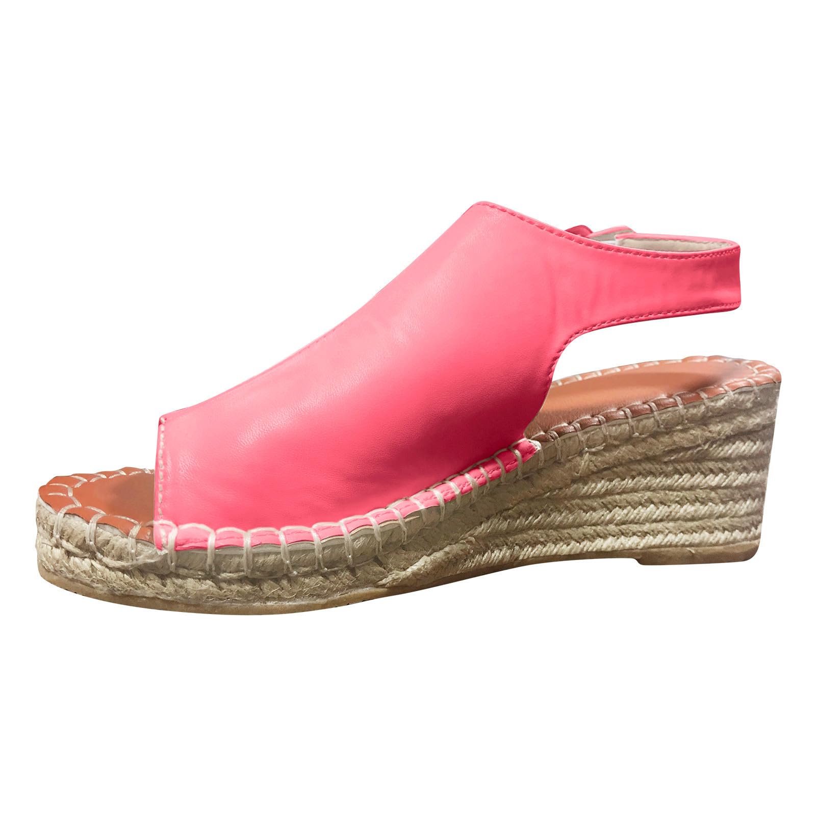 Women's Comfortable Wedge Sandals - Fashion Gladiator Style with Buckle Strap, Leather Casual Dress Shoes for Beach, Party & Summer Outfits | Perfect for Vacation, Date Night & Outdoor Events