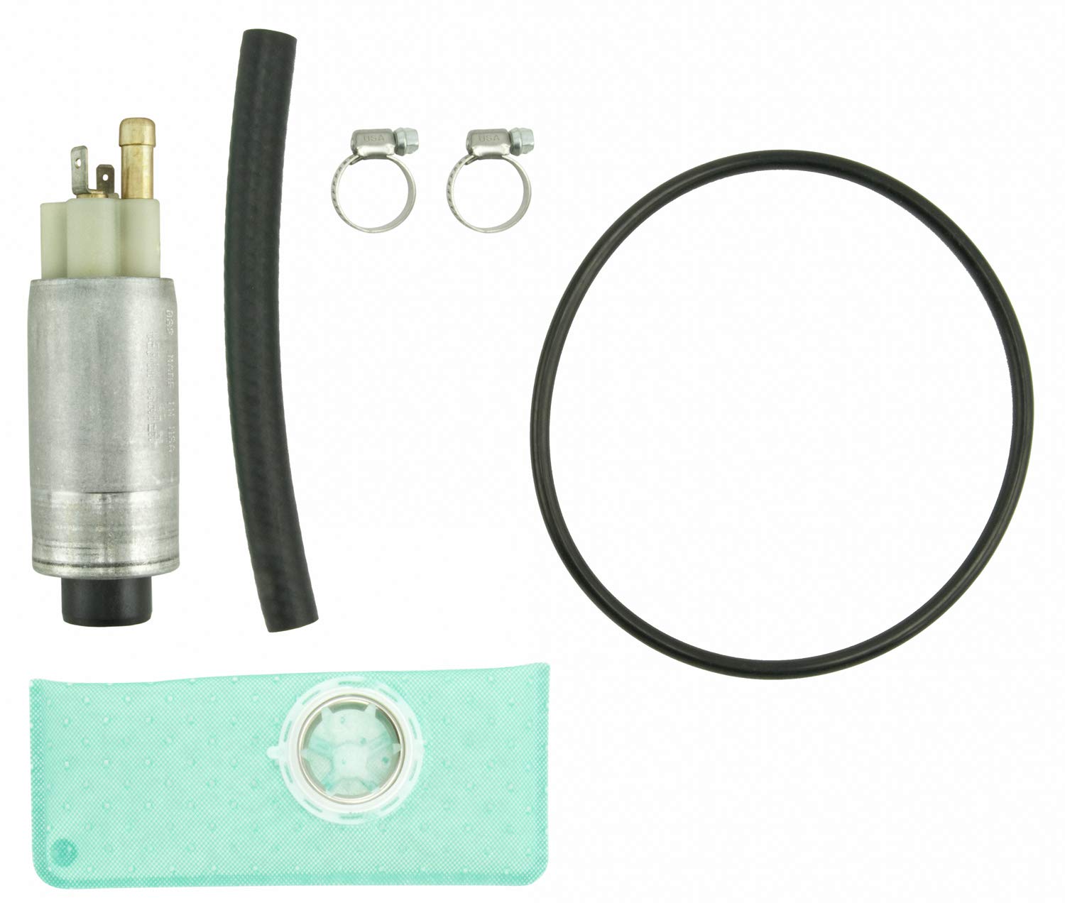 Carter P74122 High Performance Fuel Pump and Strainer Set - Compatible with Ford, Chevy, Dodge | Replacement for OEM Parts | Perfect for Engine Maintenance & Fuel System Repair