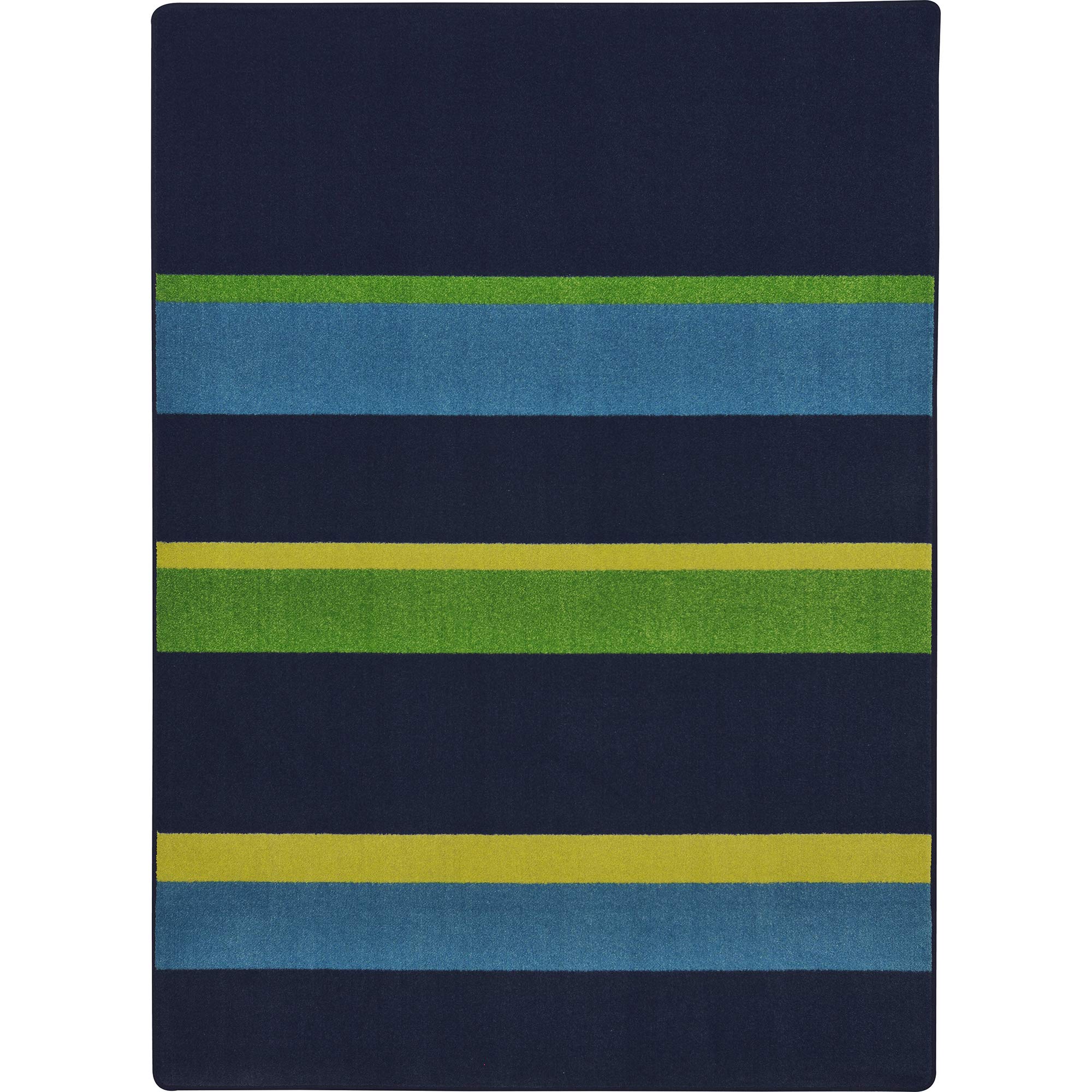 Joy Carpets Kid Essentials Straight and Narrow Teen Area Rugs 5'4