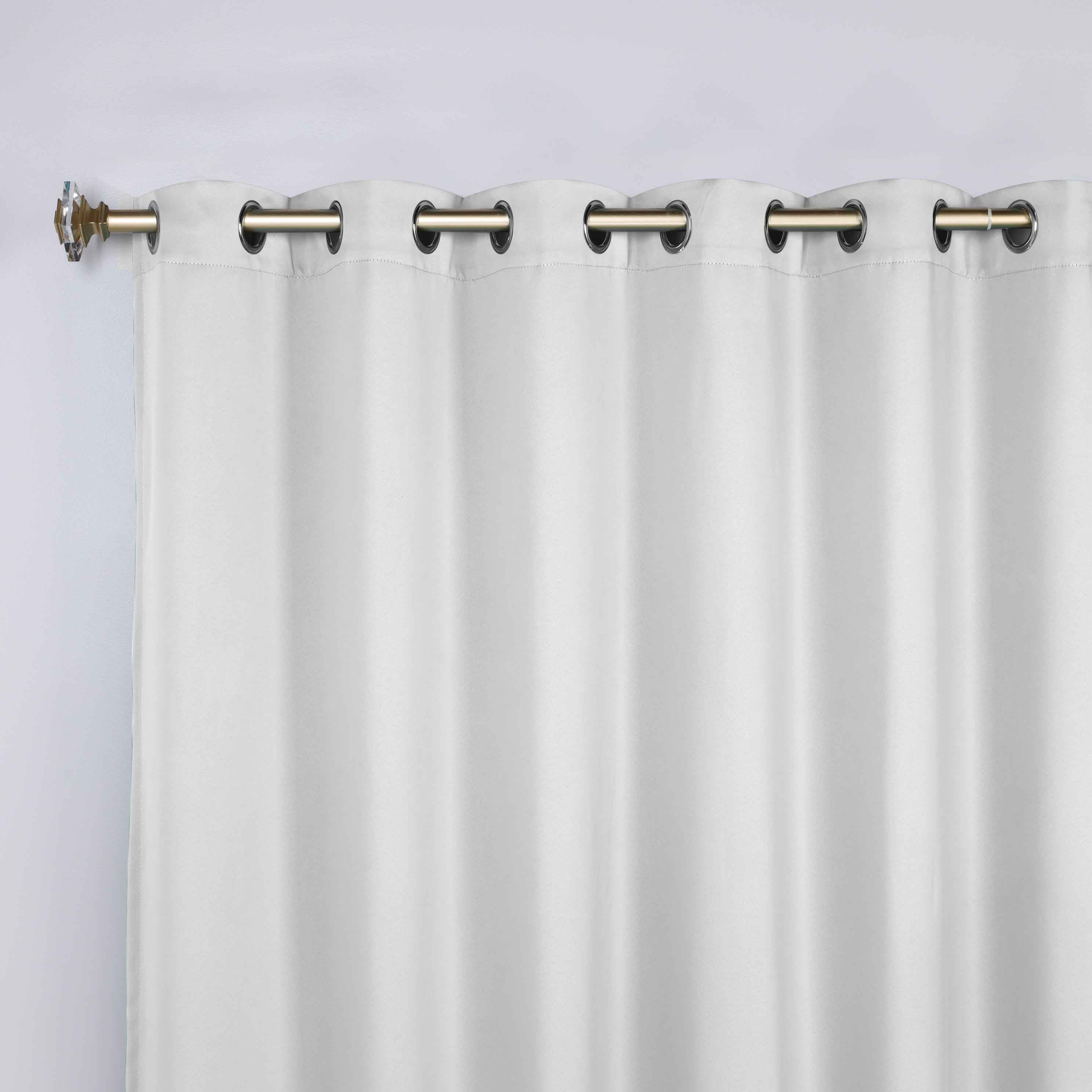 Classic Modern Solid Blackout Curtain Panels - Set of 2 for Bedroom & Living Room - Light Blocking Thermal Insulated Window Drapes for Home Decor