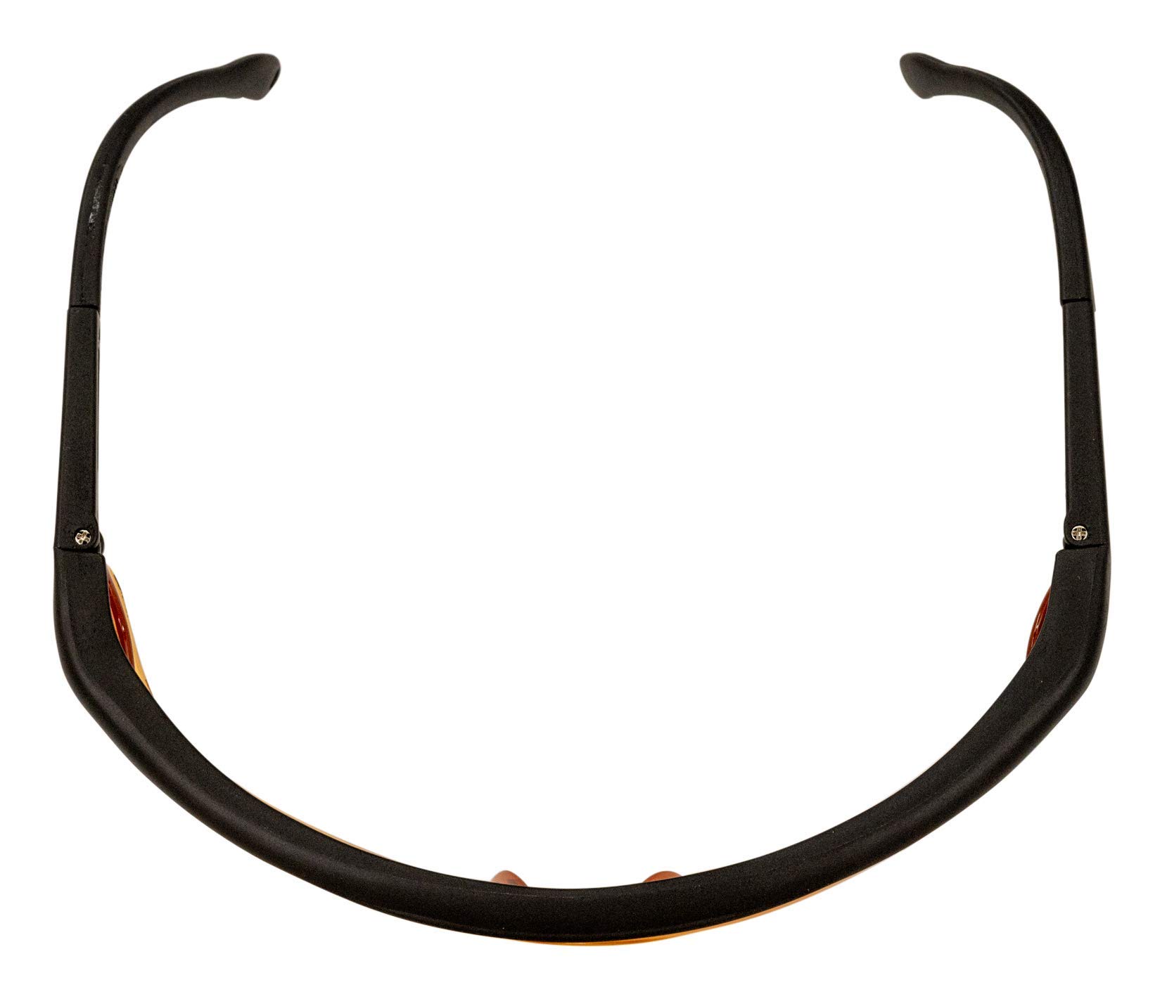 Simone Safety Glasses – Orange & Black Wrap Around Anti-Scratch Anti-Fog Lenses with UV Protection & Blue Light Blocking | ANSI Z87 Certified, Adjustable Temples, Built-in Side Shields, OTG Compatible | Perfect for Construction, Lab Work, Woodworking & Outdoor Activities