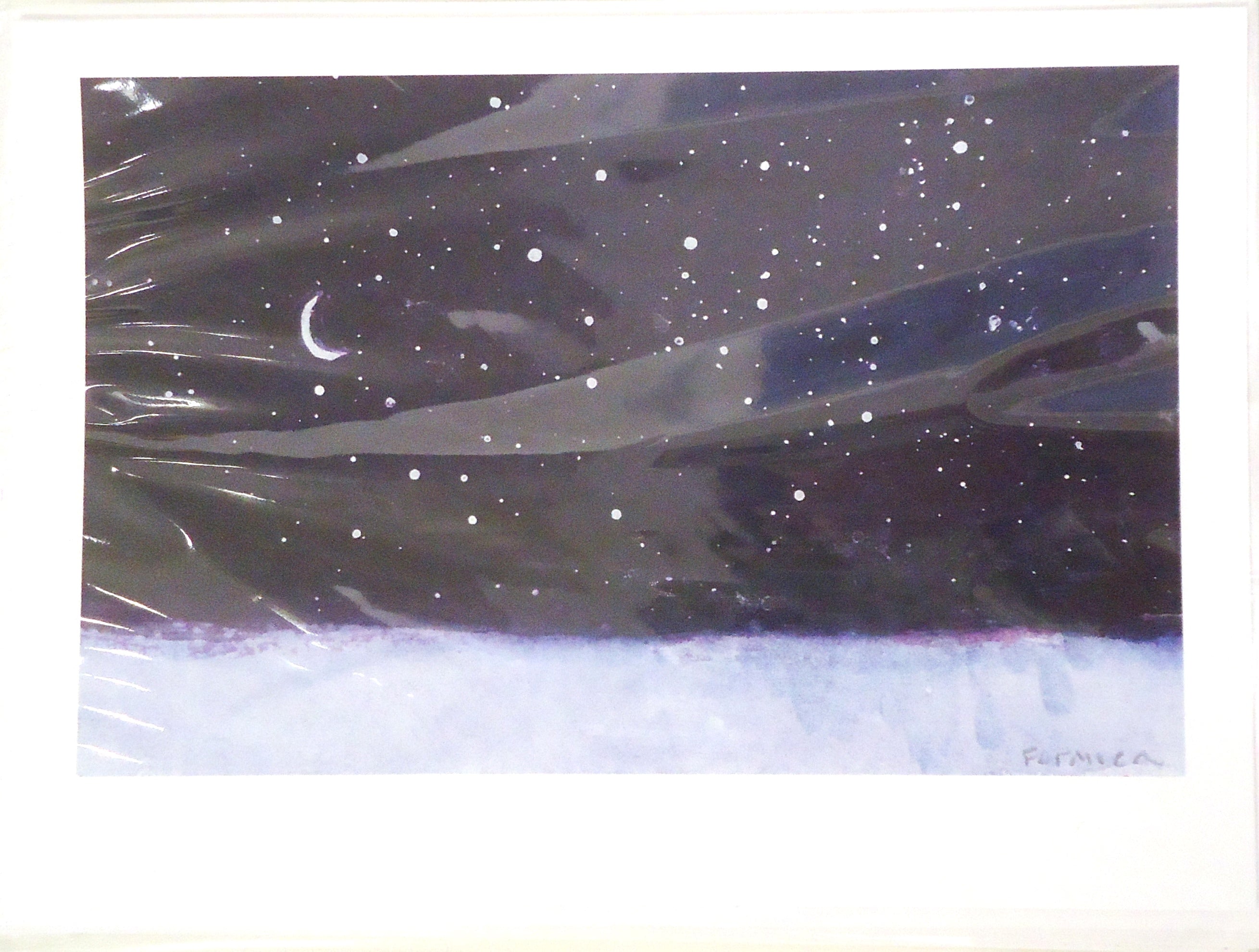 Ruth Formica Winter Notecard Set - Night Sky Design | Holiday Greeting Cards & Thank You Notes | Perfect for Christmas Gifts, Winter Correspondence & Seasonal Wishes