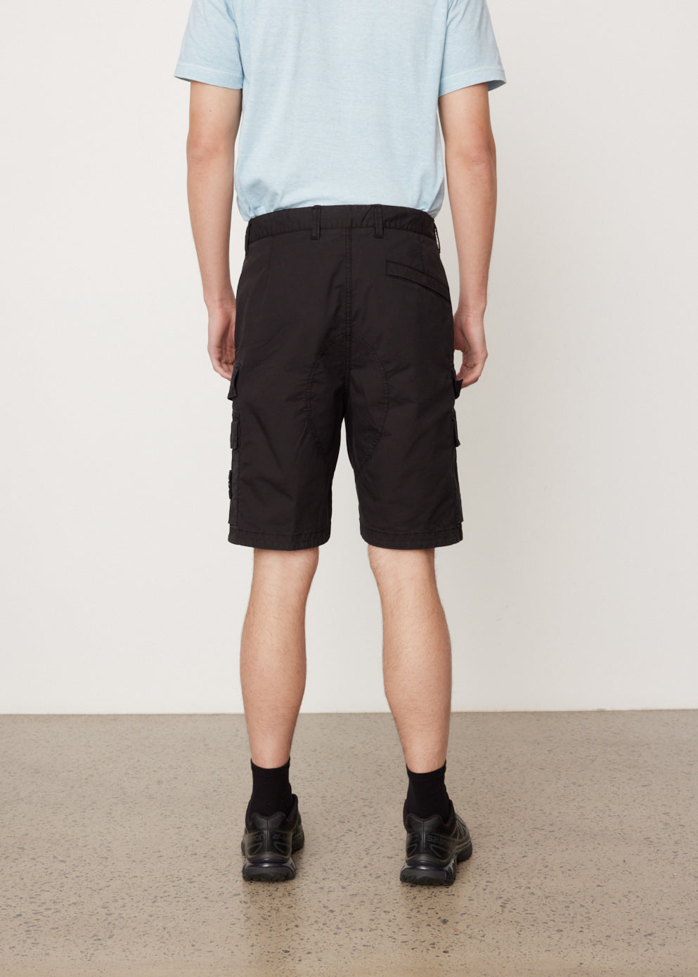 Men's Cargo Shorts with Badge Loops - Durable Work Shorts for Outdoor, Hiking & Casual Wear