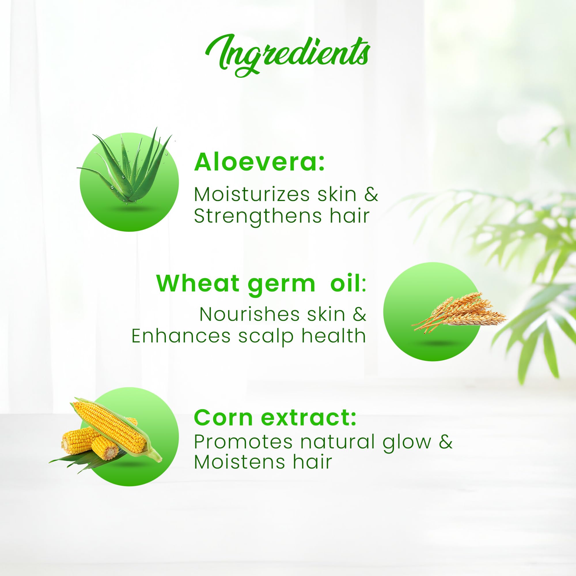 Dhathri Pure Aloe Vera Gel for Face, Body & Hair - 100% Natural with Wheat Germ Oil & Corn Extract - 100g | Hydrating Moisturizer for Sunburn Relief, Skin Care & Hair Treatment