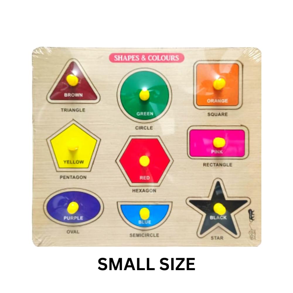 2-Pack Wooden Learning Boards for Kids 3+ & Adults - Alphabet & Shape Puzzle Set | Educational Wooden Toys for Toddlers & Preschool Learning | Perfect for Homeschooling & Montessori Classrooms