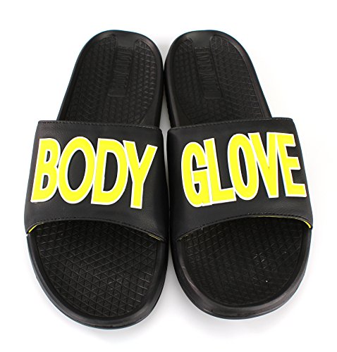 Body Glove Men's Away Slide Sandal - Comfortable Beach & Pool Slides for Men, Waterproof Quick-Dry Sandals with Arch Support - Perfect for Swimming, Vacation, and Outdoor Activities