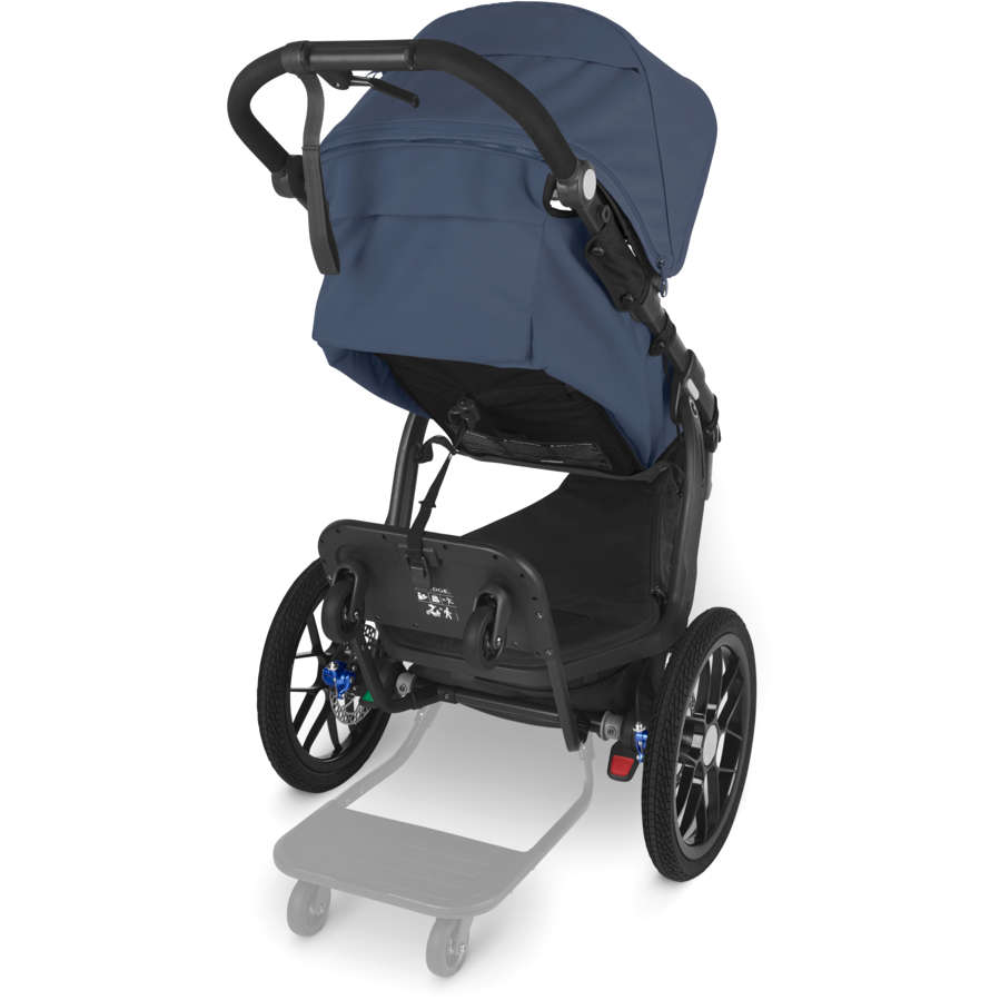 UPPAbaby Ridge PiggyBack Ride-On Board - Lightweight & Foldable Stroller Accessory for Toddlers | Perfect for Travel, Shopping & Outdoor Adventures