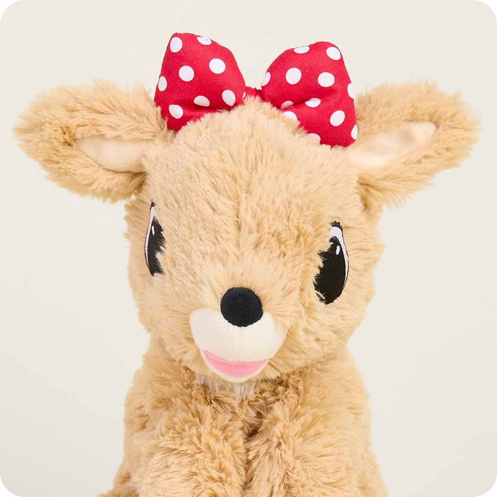 Clarice Warmies Microwaveable Heating Plush Toy - Soft & Cozy for Stress Relief, Pain Relief & Comfort - Perfect for Kids, Adults & Pets - Use for Relaxation, Sleep Aid & Cold Weather Warmth