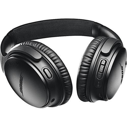 Bose QuietComfort 35 II Wireless Bluetooth Noise Cancelling Headphones - Black | Premium Sound for Travel, Work & Music Lovers