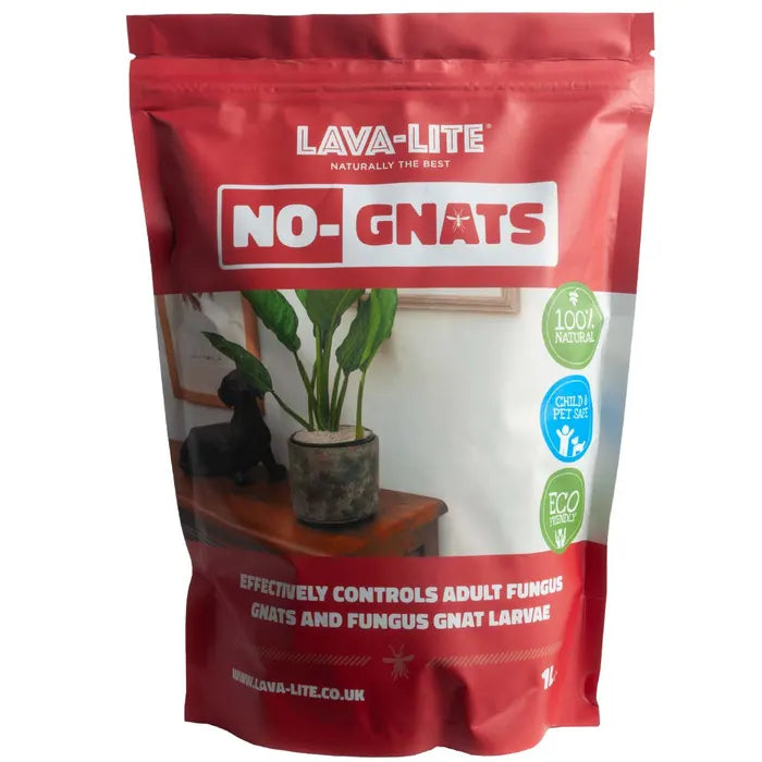 Original Lava Lite No Gnats - Mosquito & Bug Repellent Lamp for Indoor & Outdoor Use - Perfect for Patio, Garden, Camping, and Backyard Parties