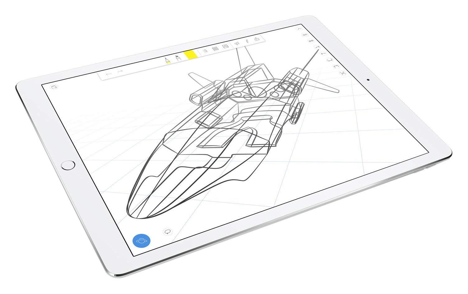 Refurbished Apple iPad Pro 12.9-inch 1st Generation 32GB Wi-Fi Tablet - Silver | Great for Work, Study & Entertainment