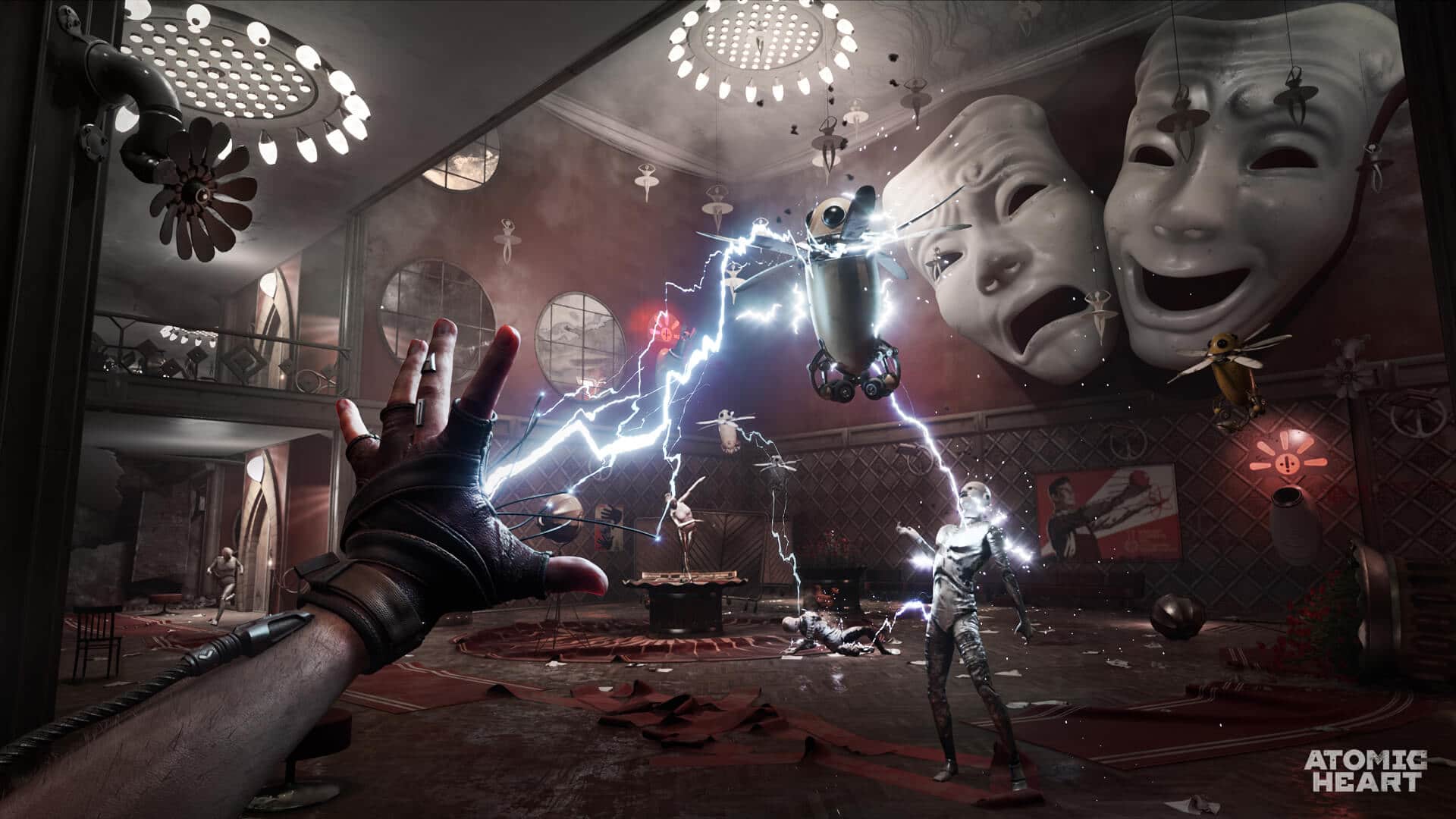Atomic Heart PS5 Game - Action RPG Sci-Fi Adventure for PlayStation 5 | Explore a Dystopian Soviet Utopia | Perfect for Sci-Fi Fans & Action Game Lovers