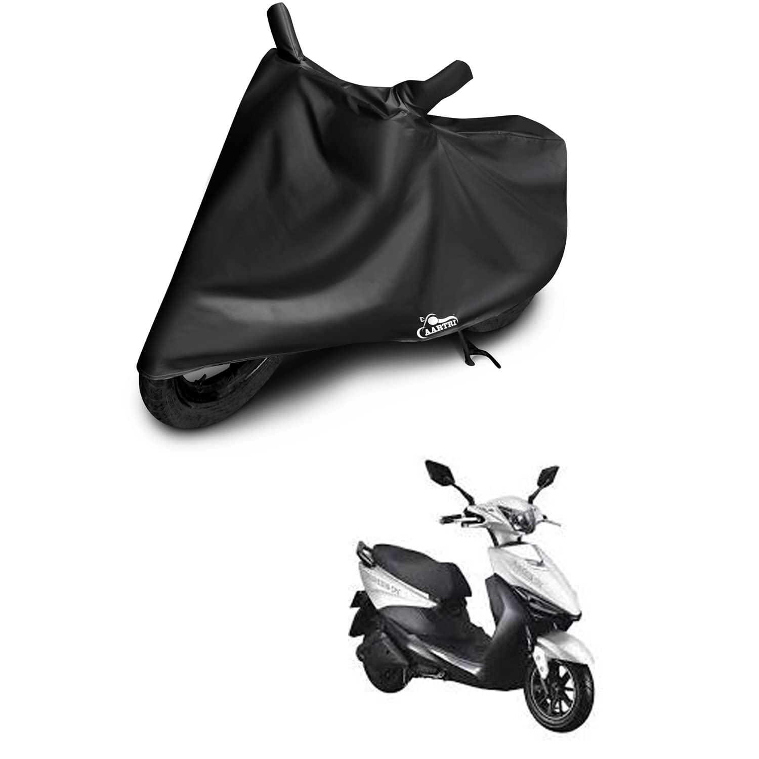 DROHAR Waterproof Motorcycle Cover for YObykes Yo Edge 2022 (Models BS-2, BS-3, BS-4, BS-6) - UV Protection, Dustproof, All-Weather Bike Cover (Black) - Ideal for Outdoor Parking, Garage Storage & Travel Protection