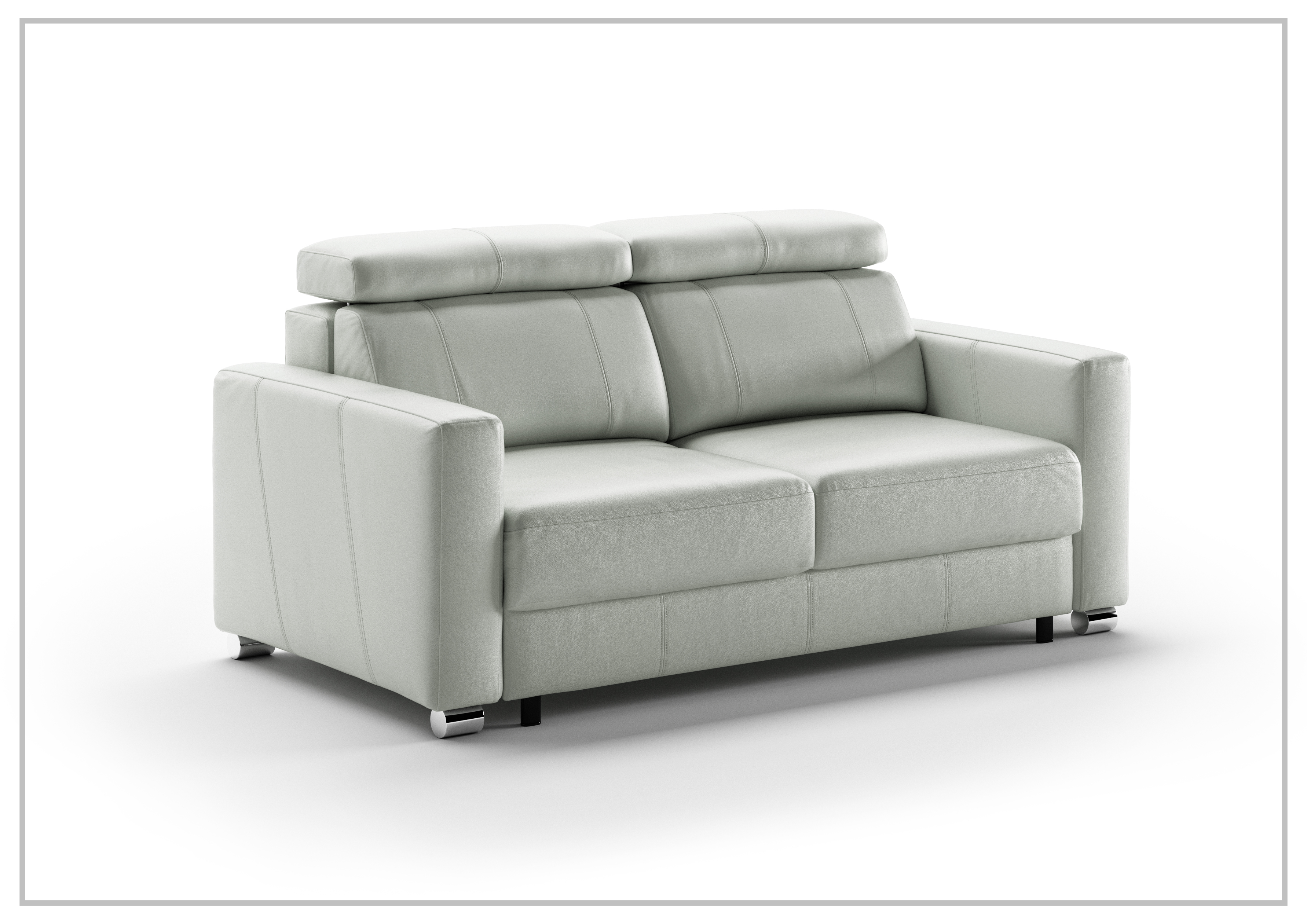 Luonto West Level 2 Seater Queen Loveseat Sleeper Sofa Bed - Convertible Comfort for Small Spaces, Guest Rooms & Apartments