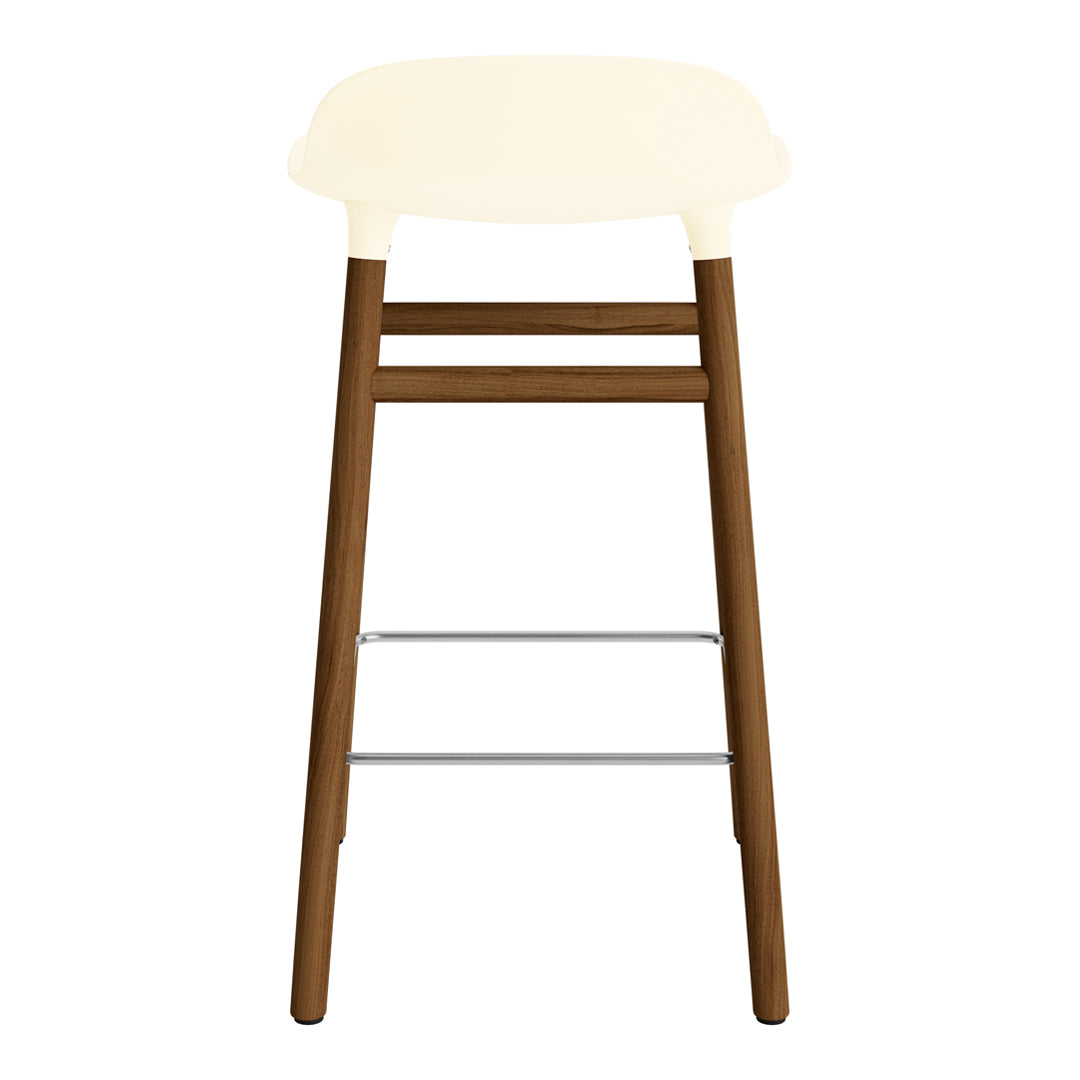 Modern Wooden Counter Stool with Sturdy Wood Legs - Perfect for Kitchen Islands, Bars, and Breakfast Nooks