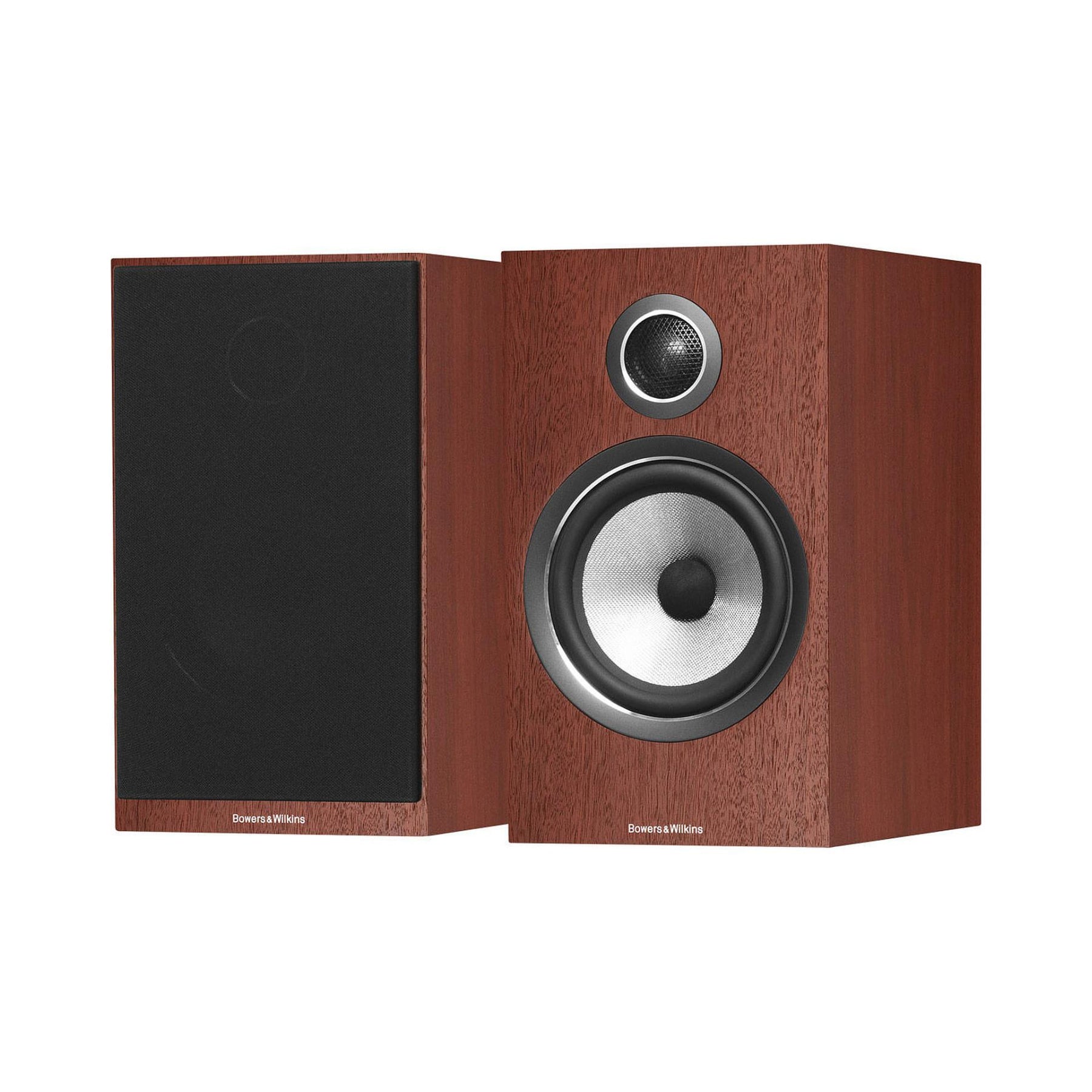 Bowers & Wilkins 706 S2 Bookshelf Speakers (Rosenut) - Premium Hi-Fi Audio for Home Theater & Music Listening - Open Box Clearance Sale