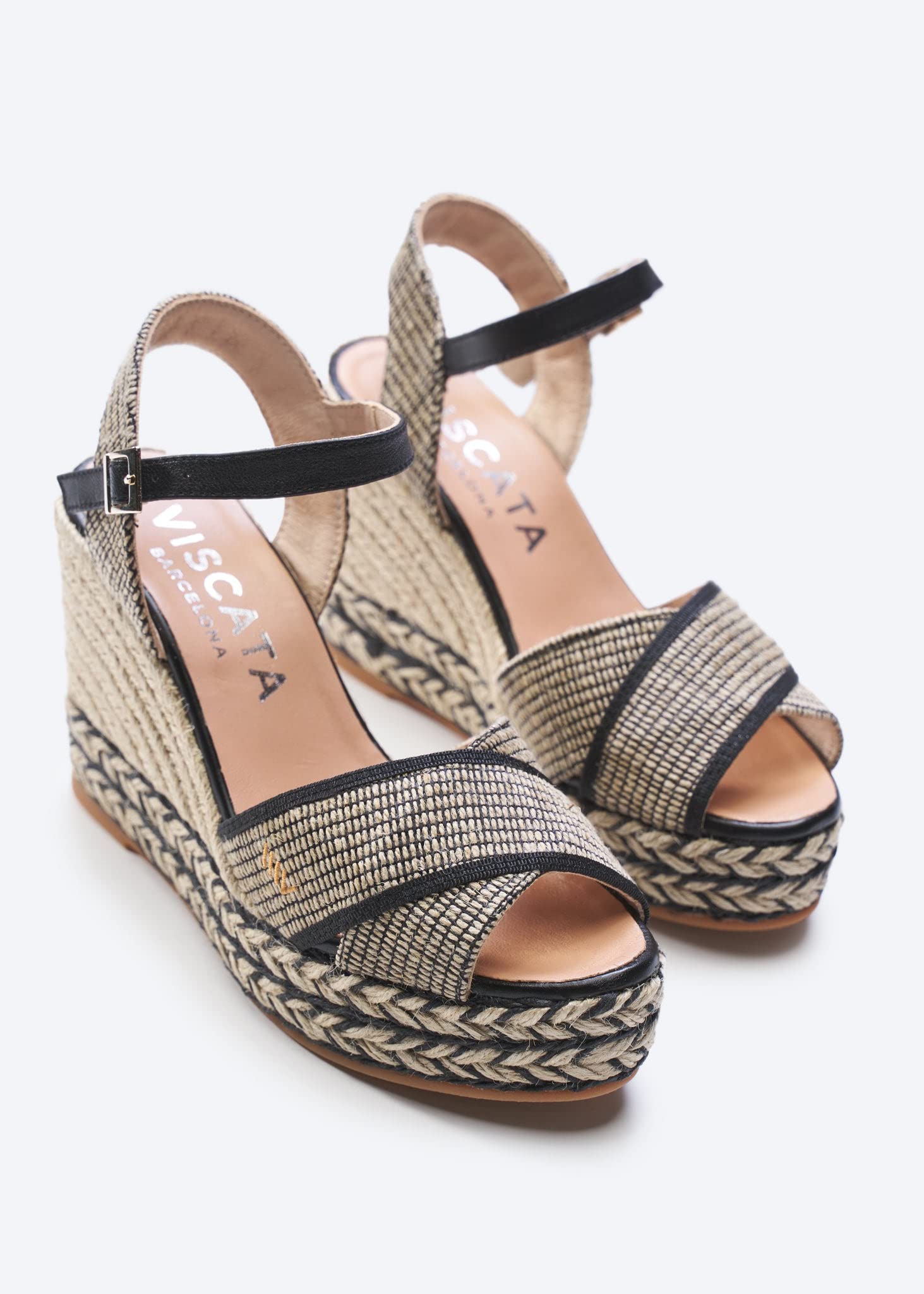 Viscata Empuria Women's Espadrille Wedge Sandals - 3.75