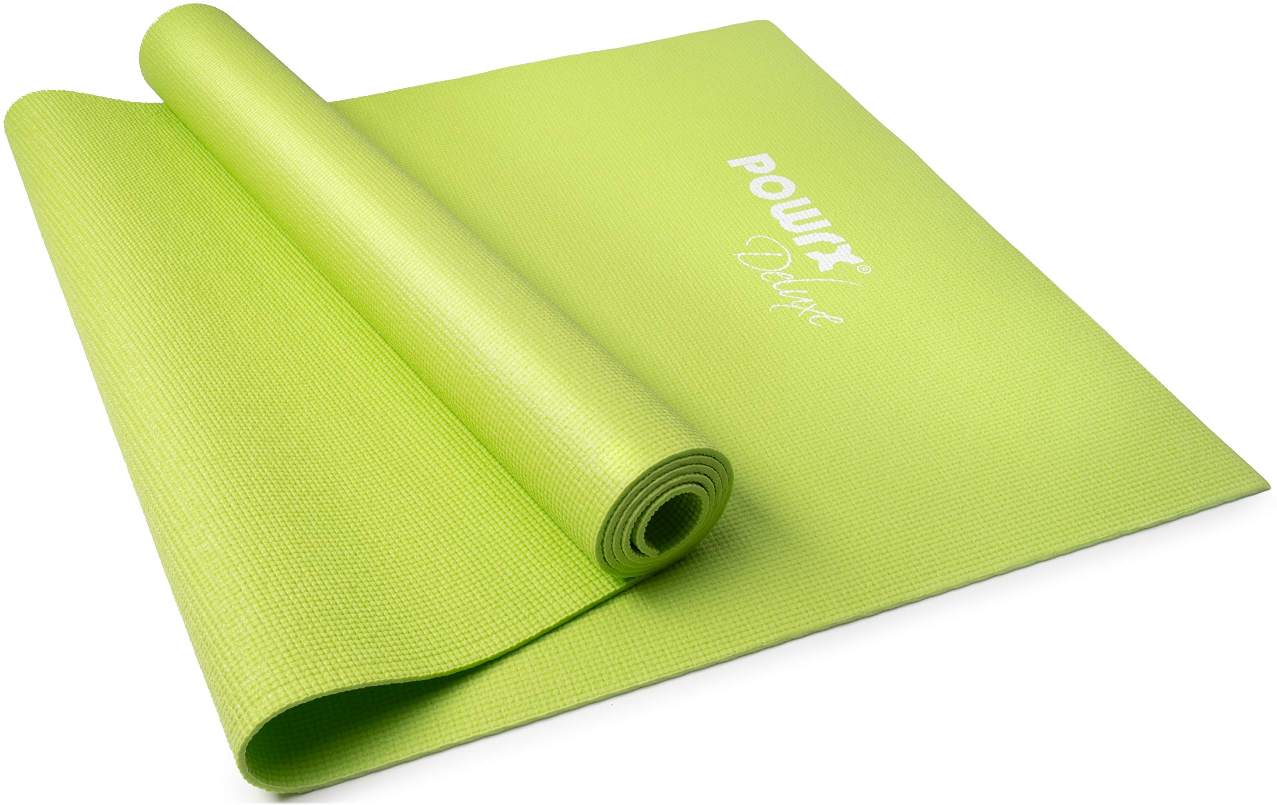 POWRX Non-Slip Yoga Mat with Carry Bag - Extra Large 68