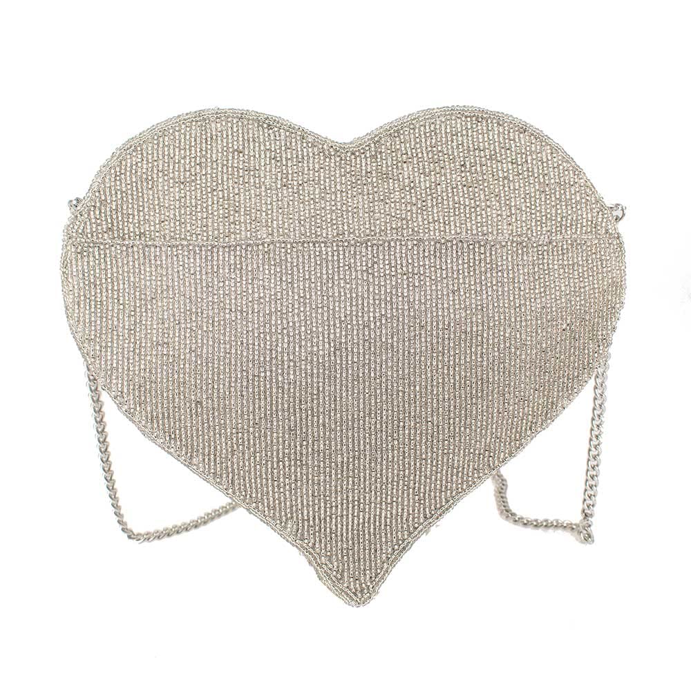 Mary Frances Spark of Love Crossbody Bridal Handbag - Elegant Wedding Purse for Bride, Bridesmaids & Special Occasions