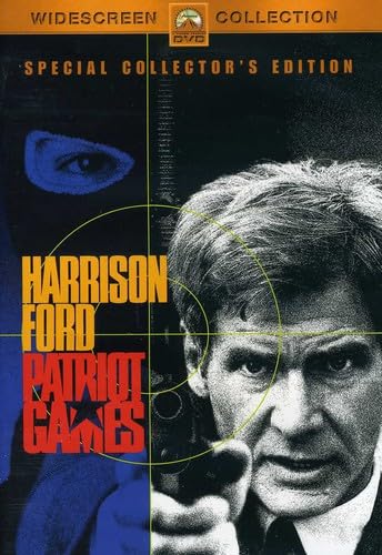 Patriot Games (Special Collector's Edition) - Classic Action Thriller Movie on Blu-ray - Perfect for Movie Nights & Tom Clancy Fans