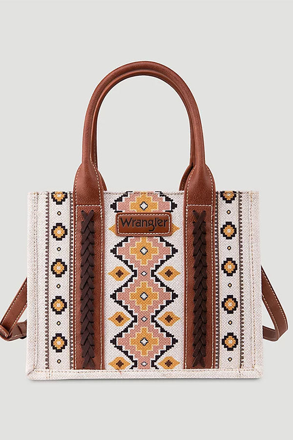Bohemian Aztec Tote Bag for Women - Stylish Handmade Cotton Shoulder Bag - Perfect for Beach, Shopping & Travel Accessories