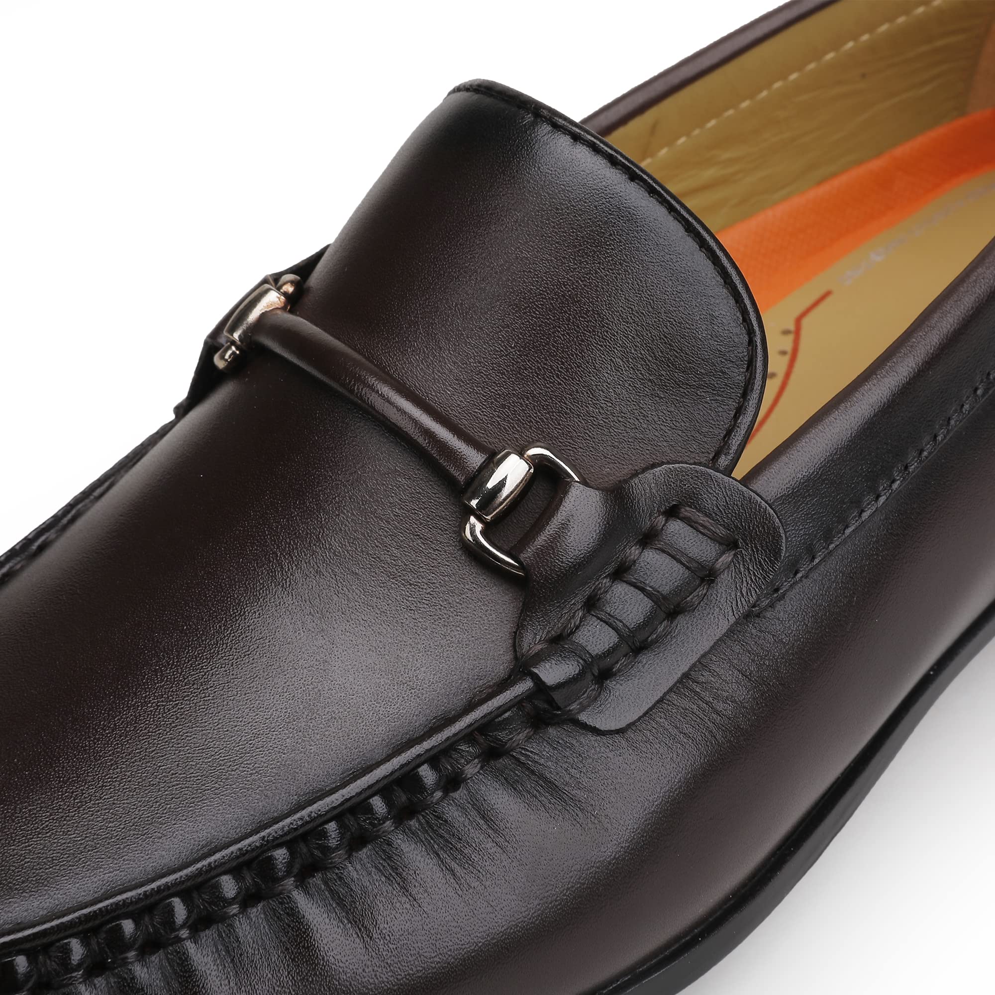 Men's Classic Leather Penny Loafers - Comfortable Slip-On Driving Shoes for Casual Wear | Perfect for Office, Wedding & Daily Outfits