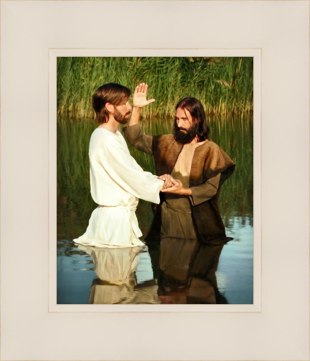 Behold The Lamb Of God - Religious Wall Art Decor for Home & Church - Perfect for Christian Faith Inspiration & Spiritual Decorations